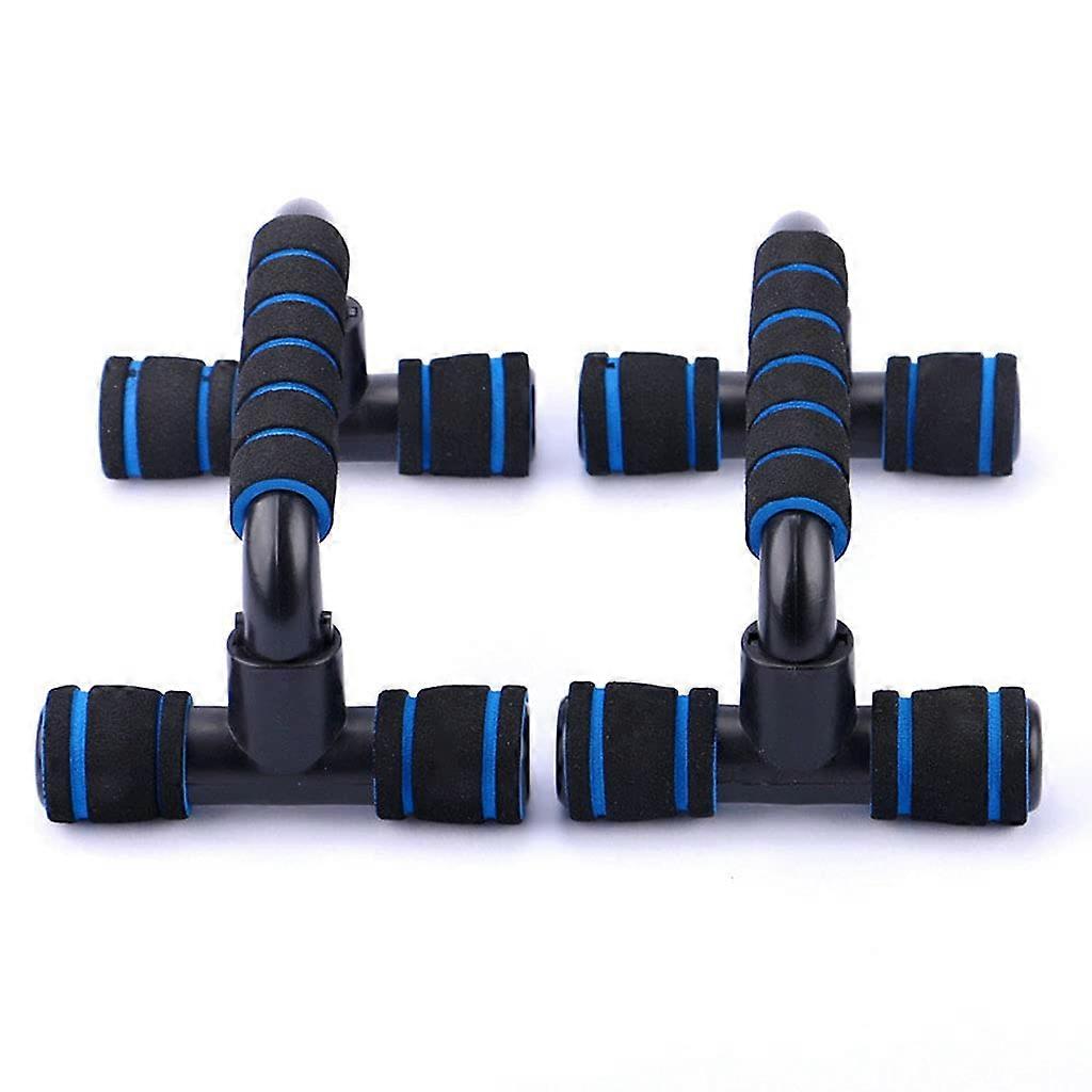 Floor Push Up Handles Push Up Stand Strength Training Floor Exercise Device Push Up blue Ref: 3131