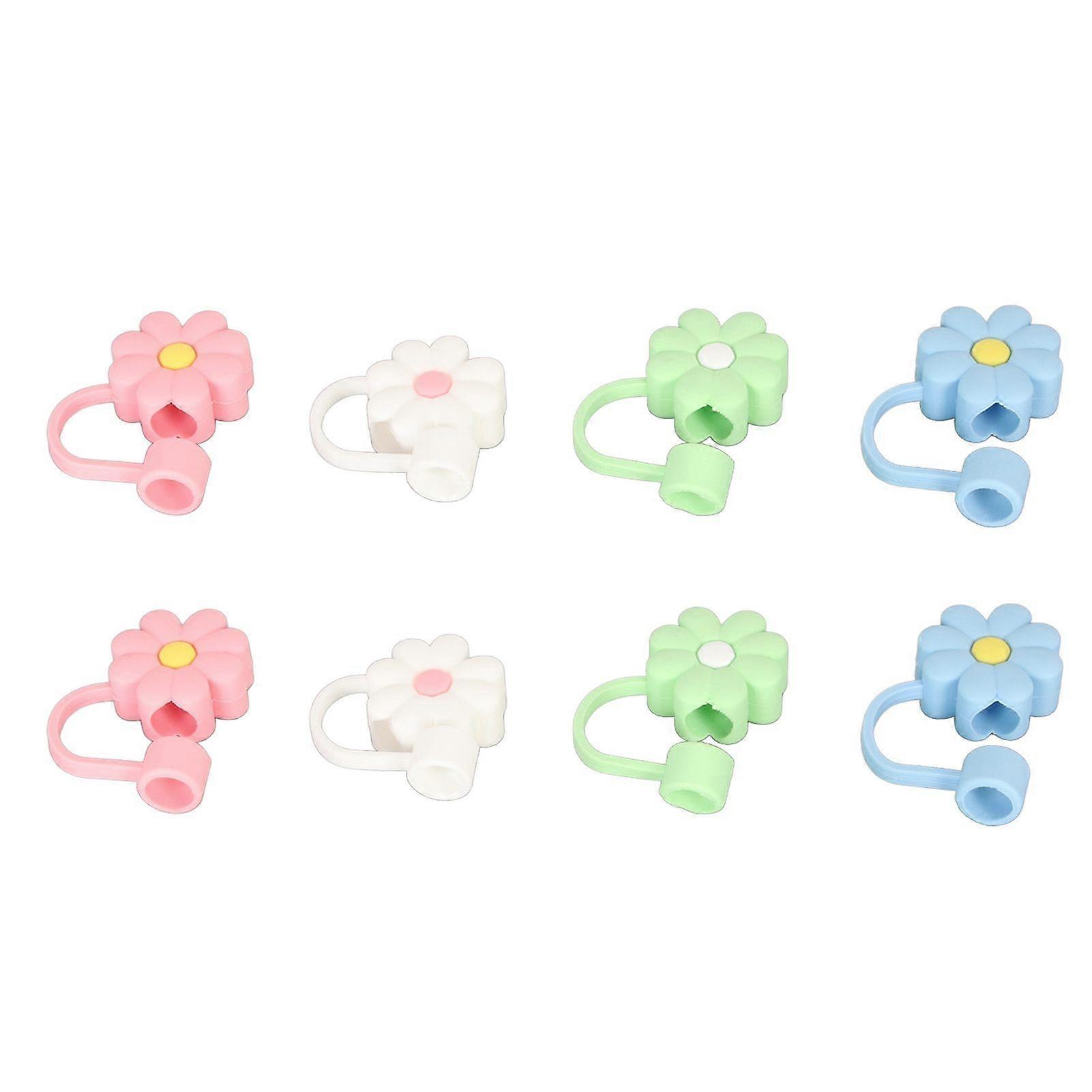 2025 أحدث طراز 8 قطع أغطية القش الغبار الزخرفية المحمولة عديم الرائحة