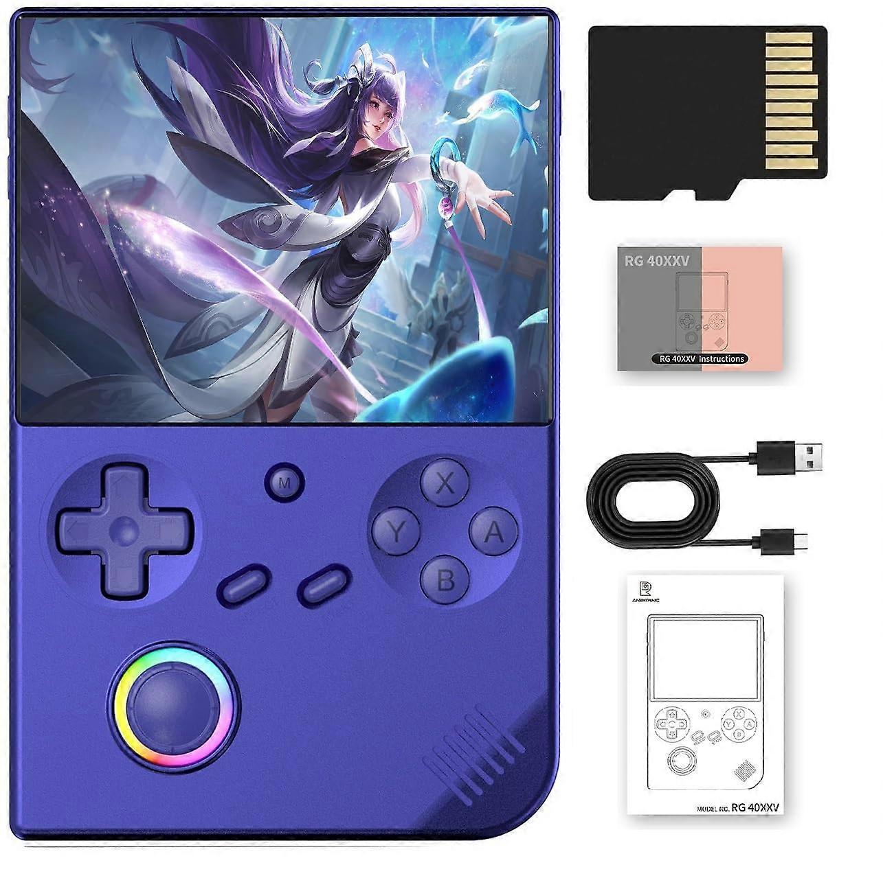 RG40XX V Retro Handheld Game Console, 4.0 Inch IPS Screen, 64G TF Card 5017 Games