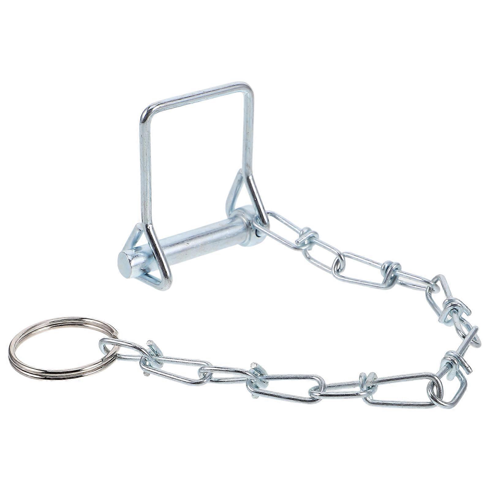 Trailer Safety Pins Coupler Pin with Chain for Secure Mounting