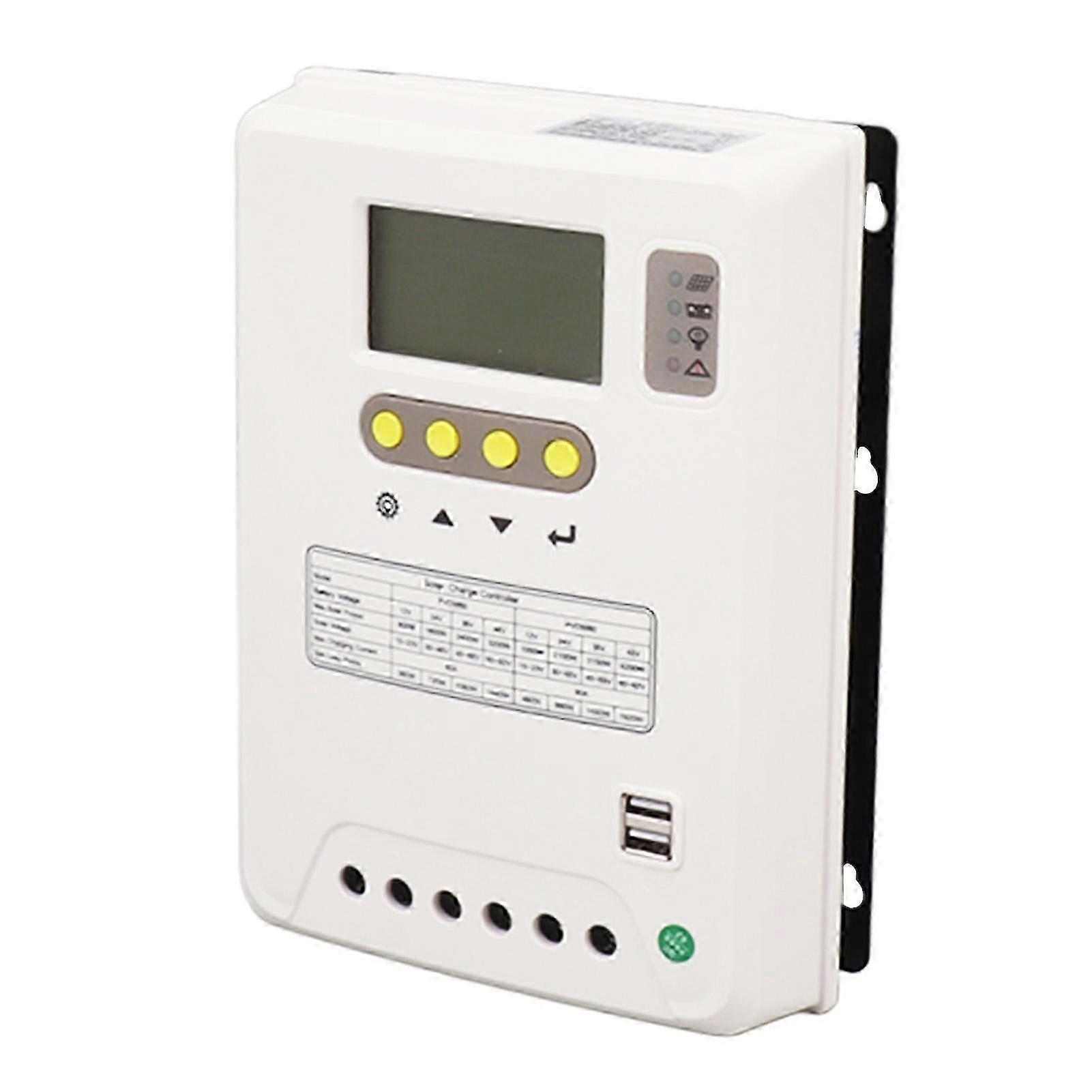 12V 24v 36v 48v Pwm Solar Charge Controller With Lcd Display Lithium Electric Activation Solar Panel Charge Regulator 100a