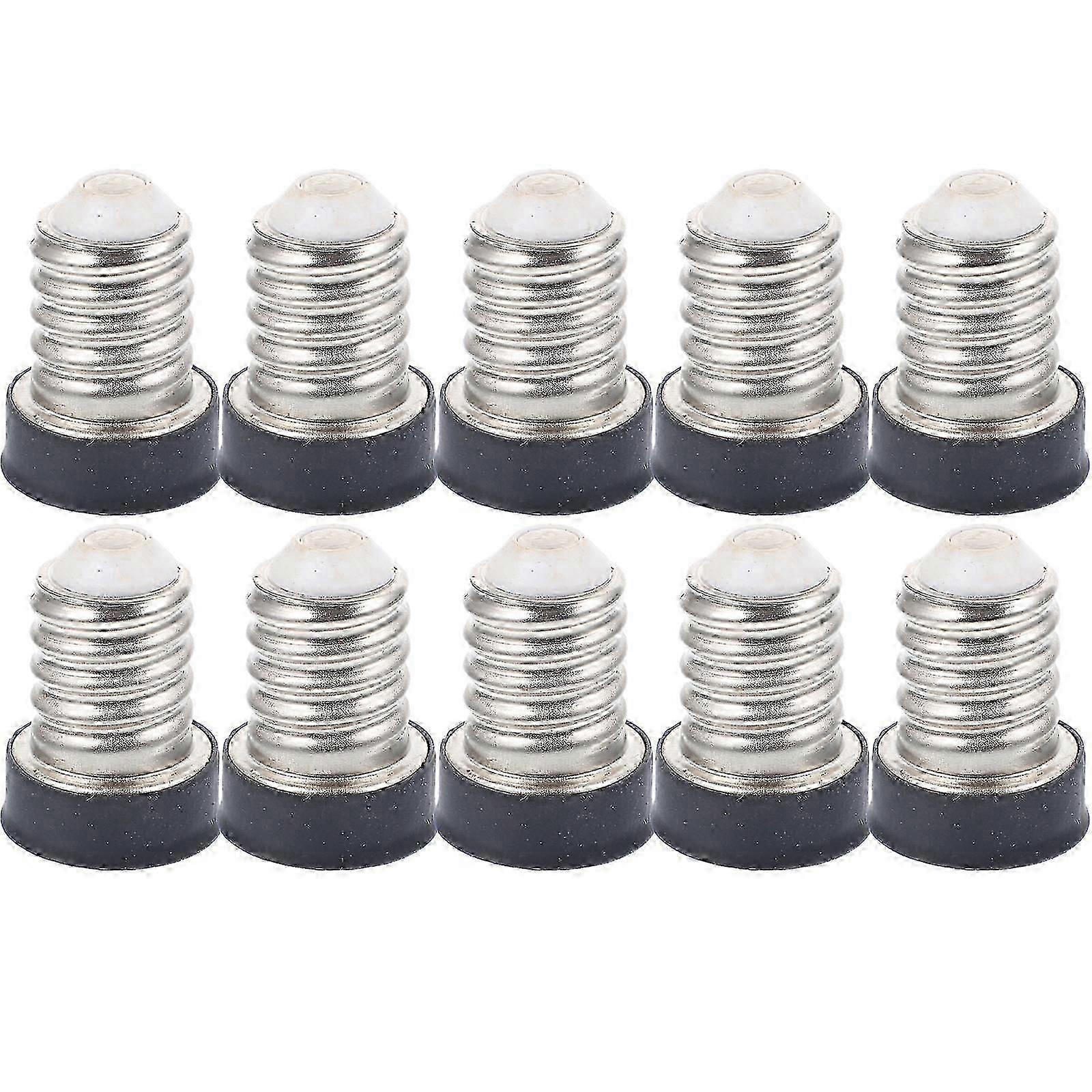 10pcs Bulb Adapter E14 To E12 Light Converter Screw Light Converter Accessory