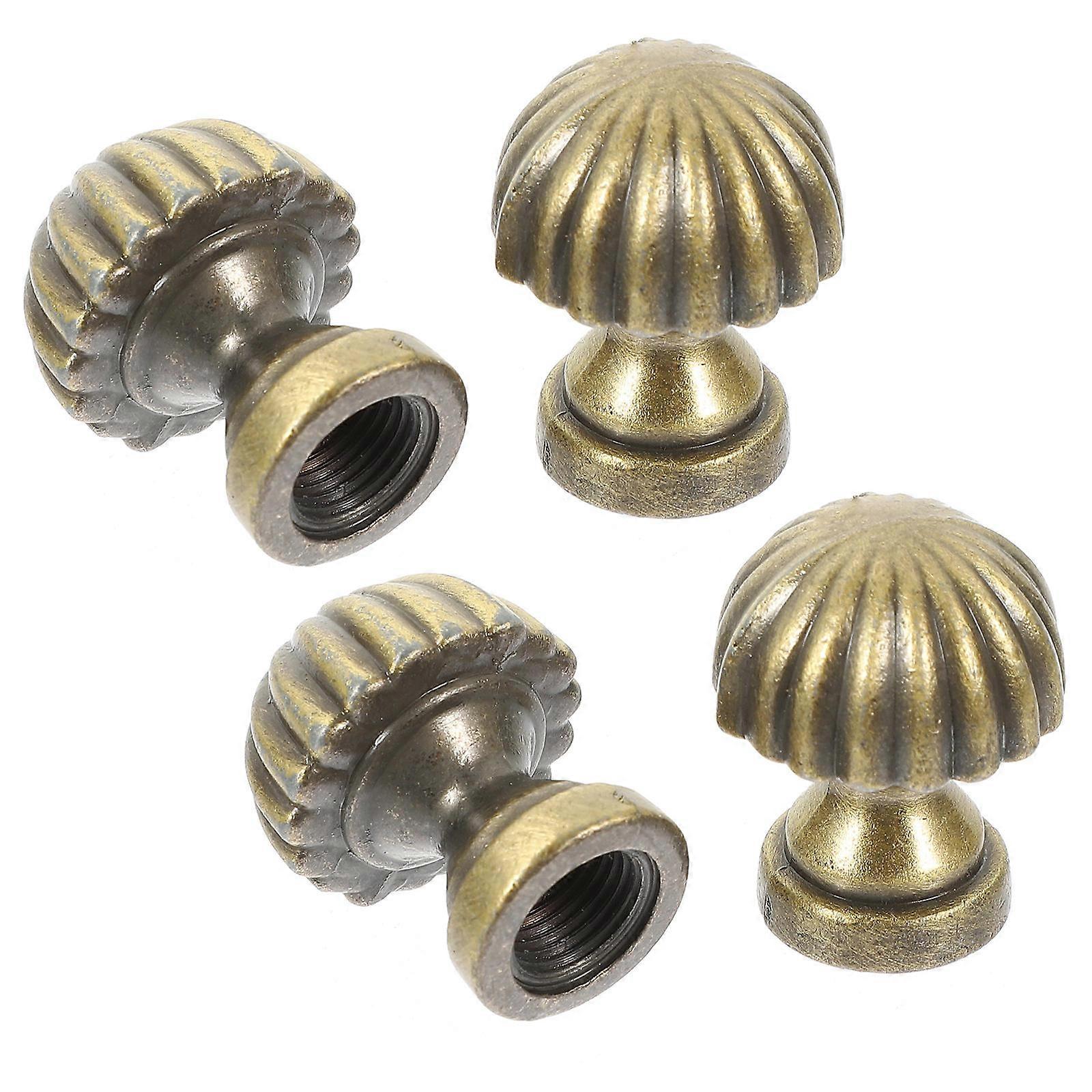 Light Knob Mushroom Shape Modern Style Home Lighting Floor Lamp 2.5X2.5X2.5CM 4Pcs