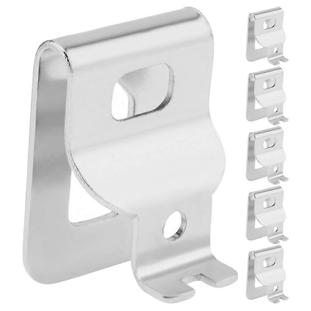 Power Tool Hook Tool Belt Clip Attachment For Handyman Silver Color 1Set