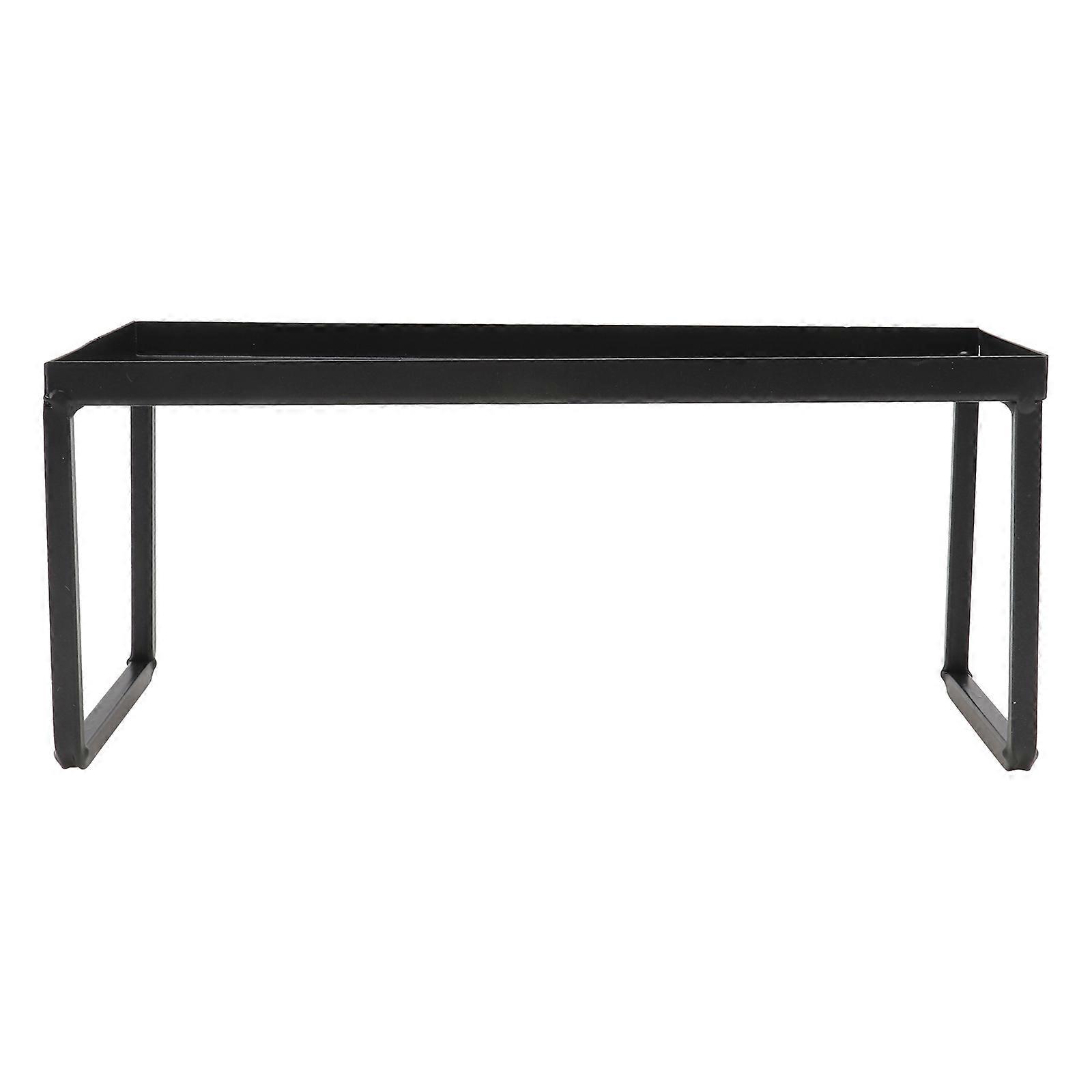 Elegant Black Metal Cake Stand for Displaying Desserts and Pastries at Parties 1Pc