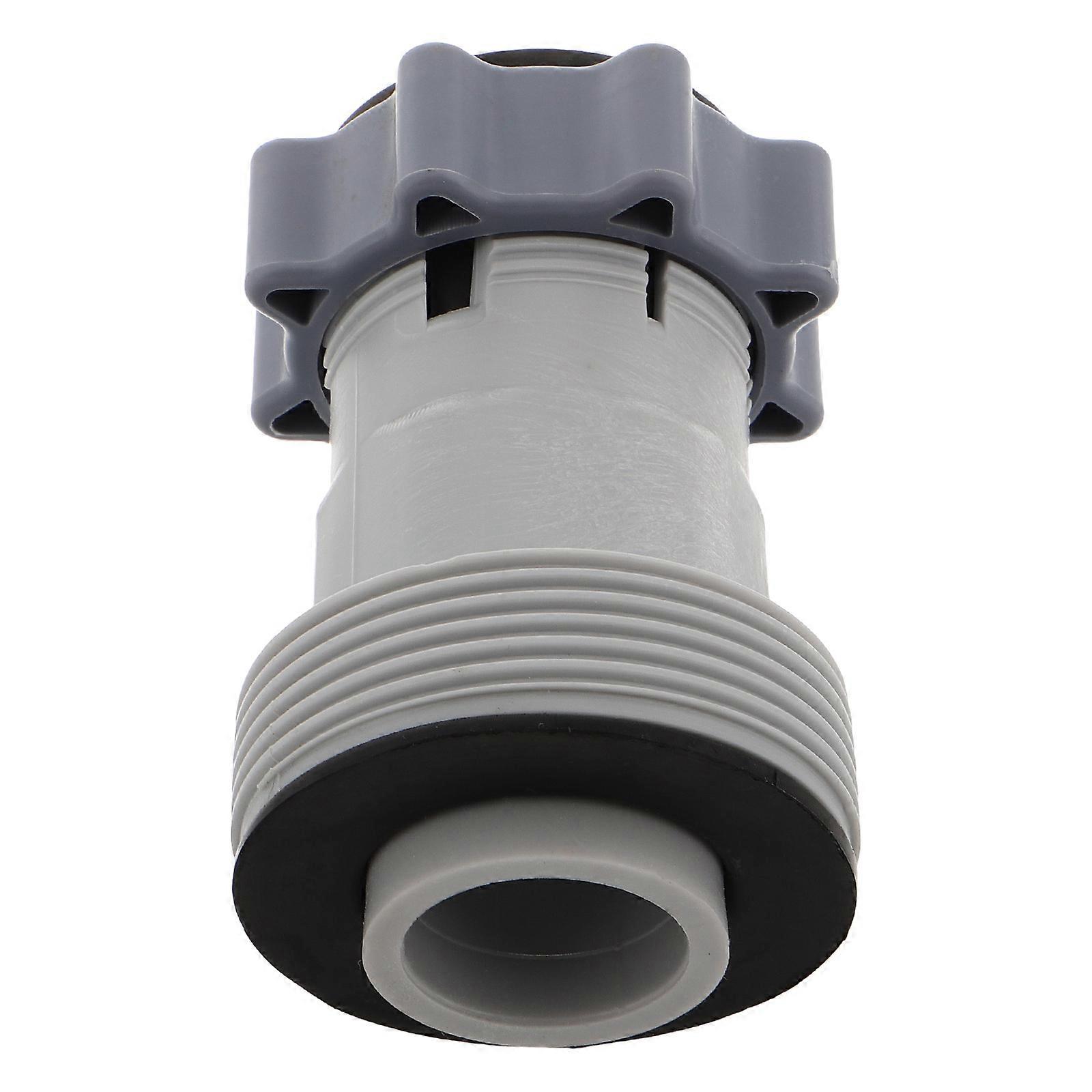 Pool Hose Adapter Fitting Durable Connection for Above Ground Pools Hot Tubs and Garden Hoses Easy Installation Versatile Compatibility