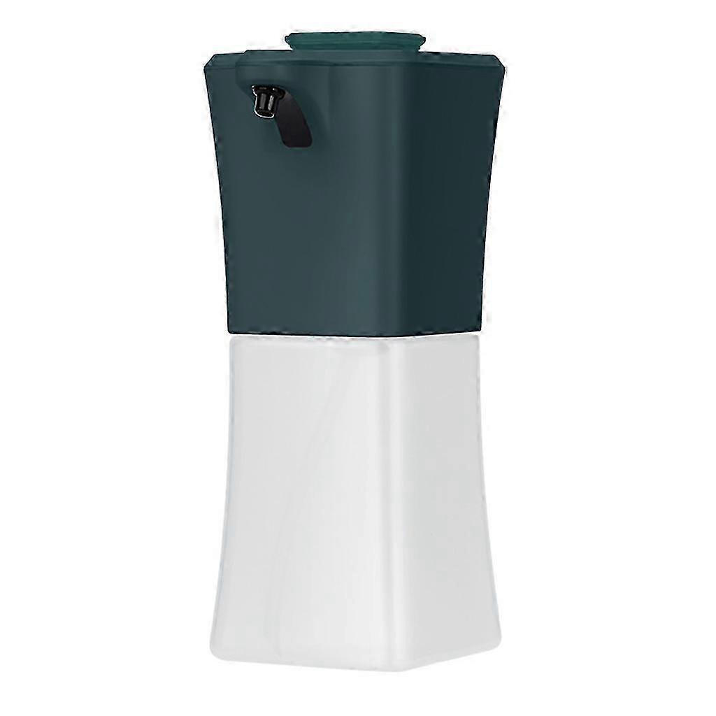 400ml bezdotykový dávkovač mýdla, hands-free automatický dávkovač tekutého mýdla - tmavě zelený