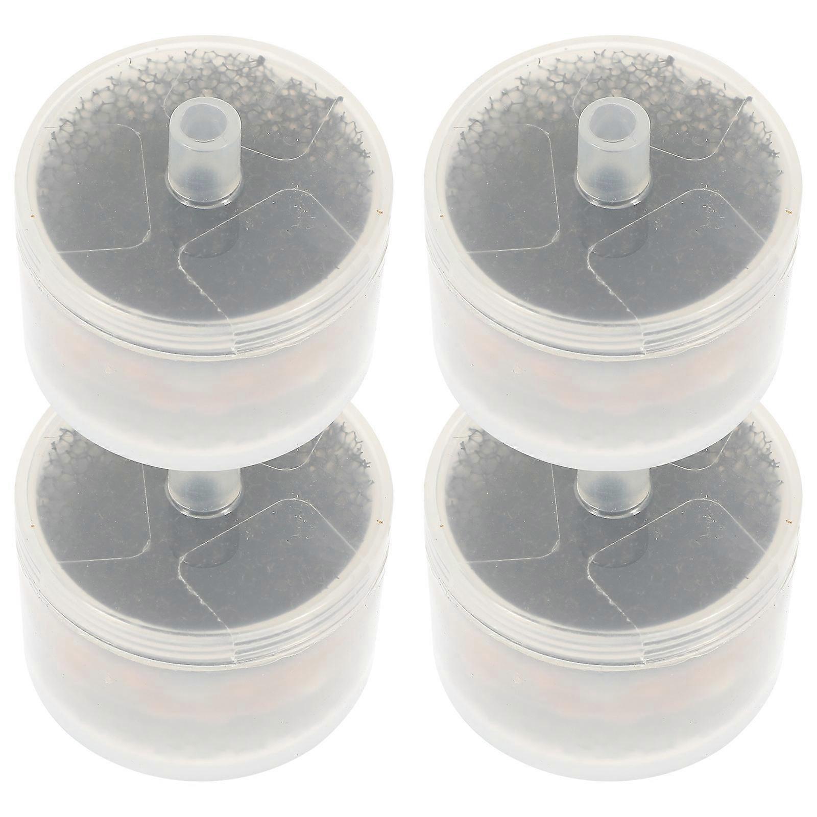 4pcs Replacement Filters for Cat Water Fountain Compatible with Cat Ear Dispensers Remove Impurities Ensure Fresh Drinking Water for Cats and Small