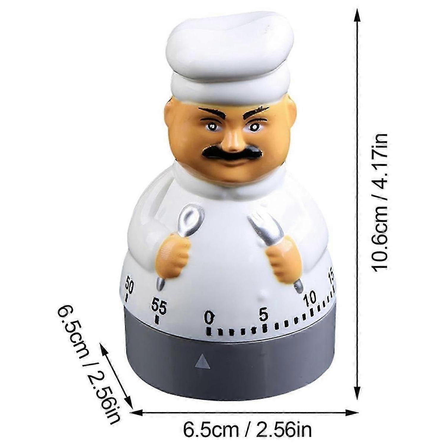 Egg Timer Short-Term Alarm Clock, 60 Minutes Kitchen Timer Cooking Baking Mechanical Countdown Timer