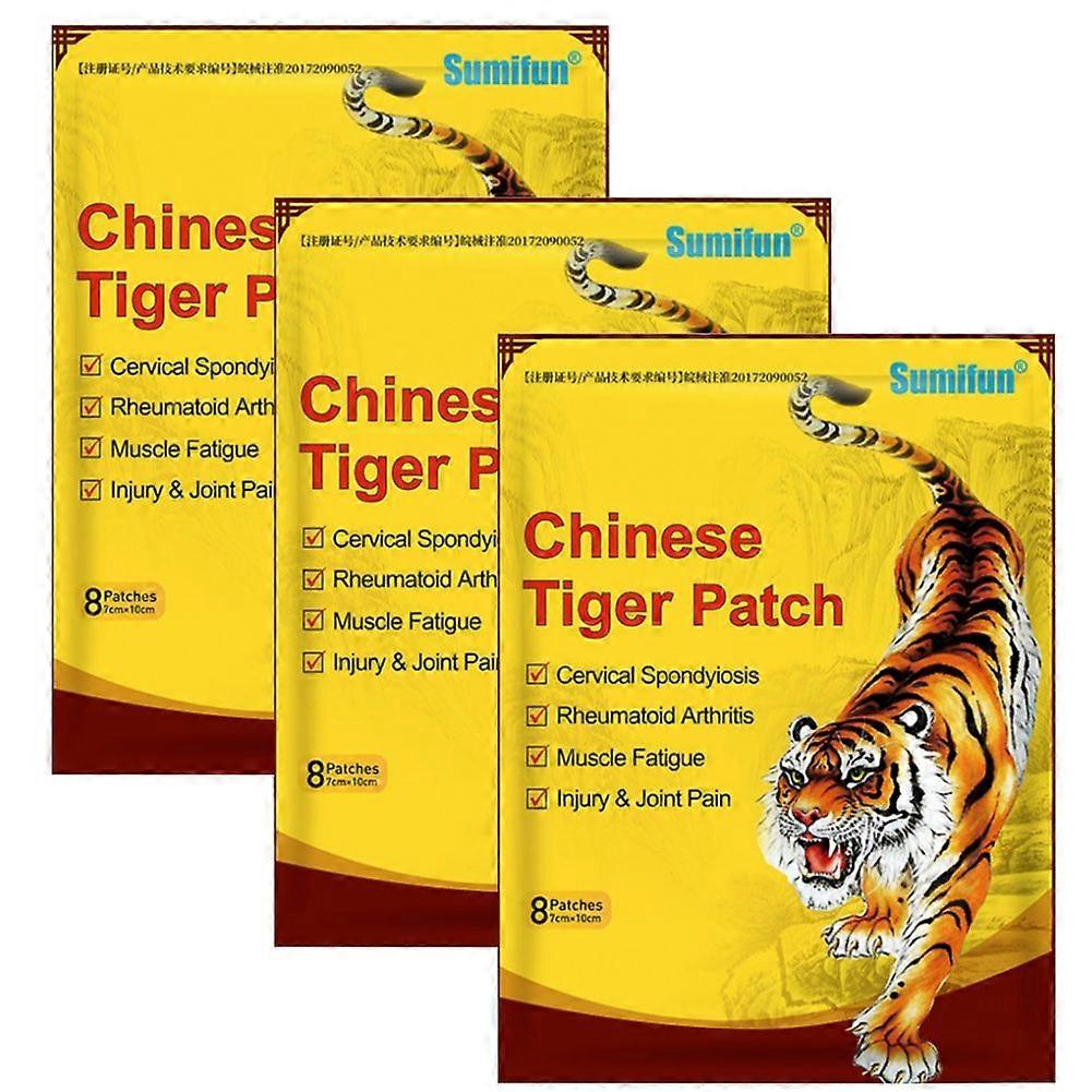 رقعة بلسم النمر، ضمادة طبية صينية، لصقات لتخفيف آلام المفاصل وآلام الكتف والروماتيزم، لصقات طبية صينية