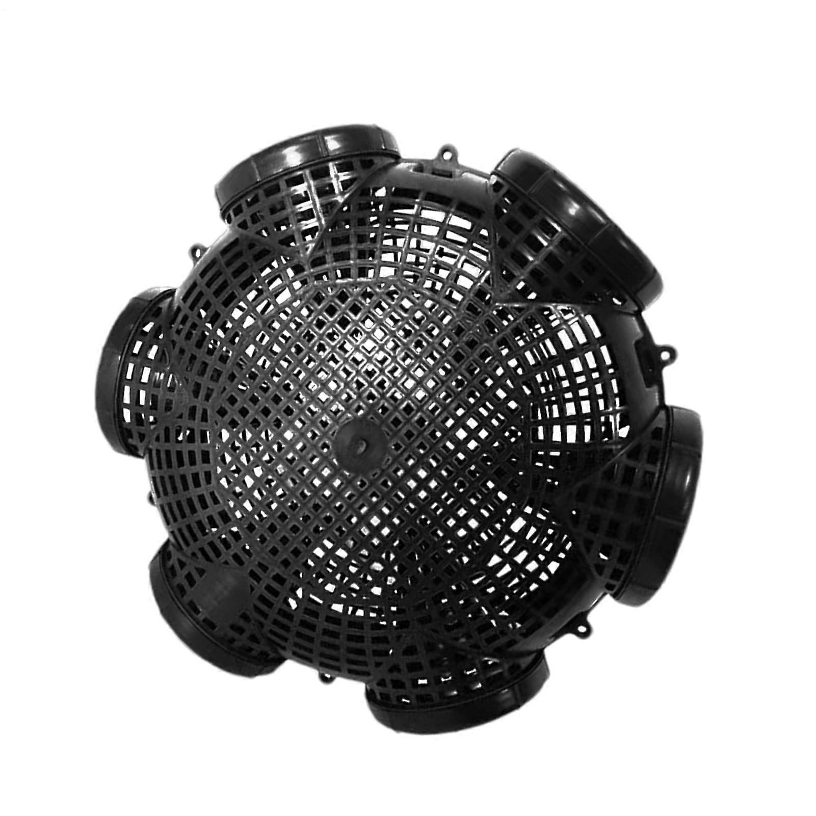 Crab Trap 6-Hole Portable Crab Pot For Crabs, Lobsters, Crayfish, Shrimp And Small Fish | Sturdy Construction