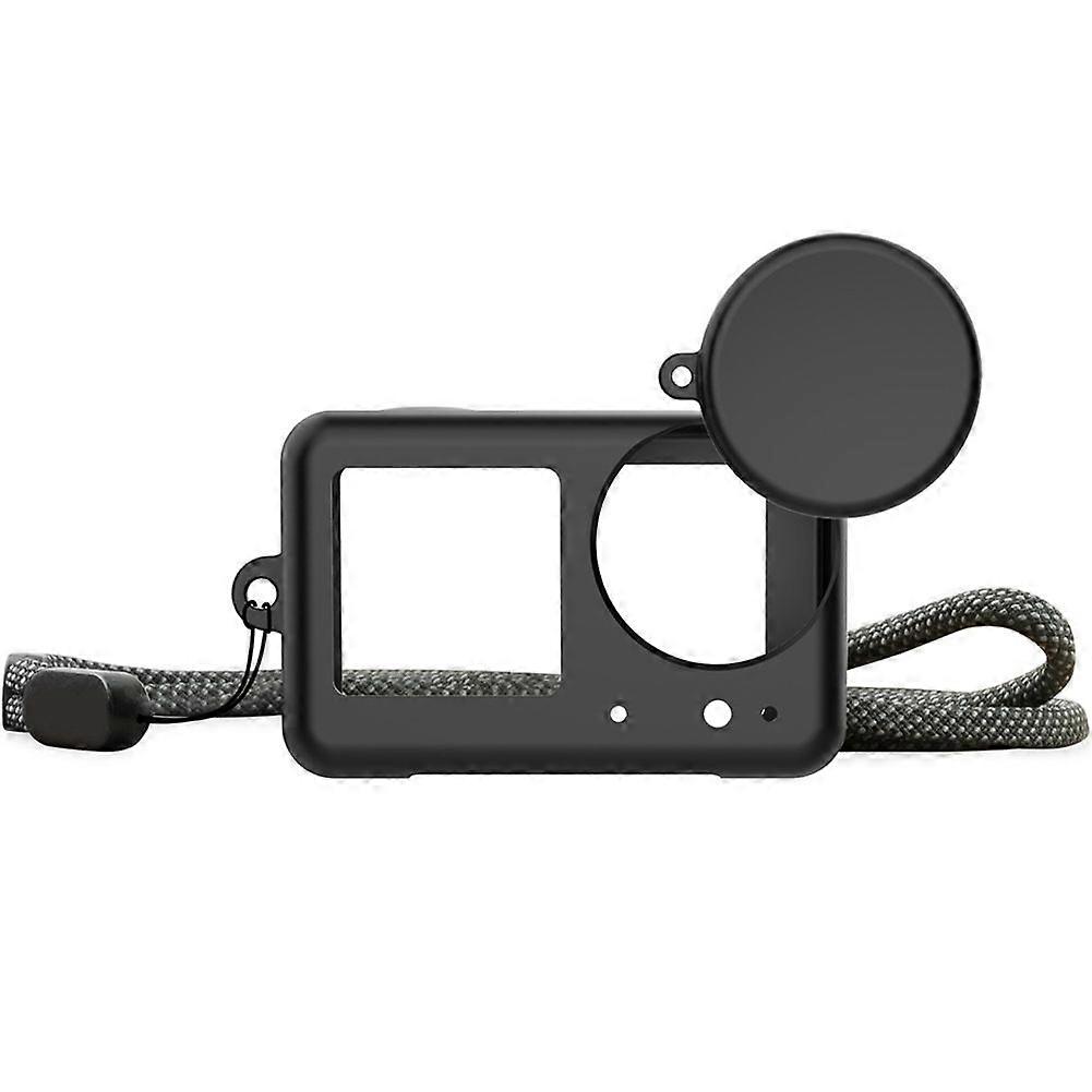 Soft Silicone Case for Action 3 4 5pro Lens Cap Camera Drop Proof Protective Case for Action 3 4 5pro