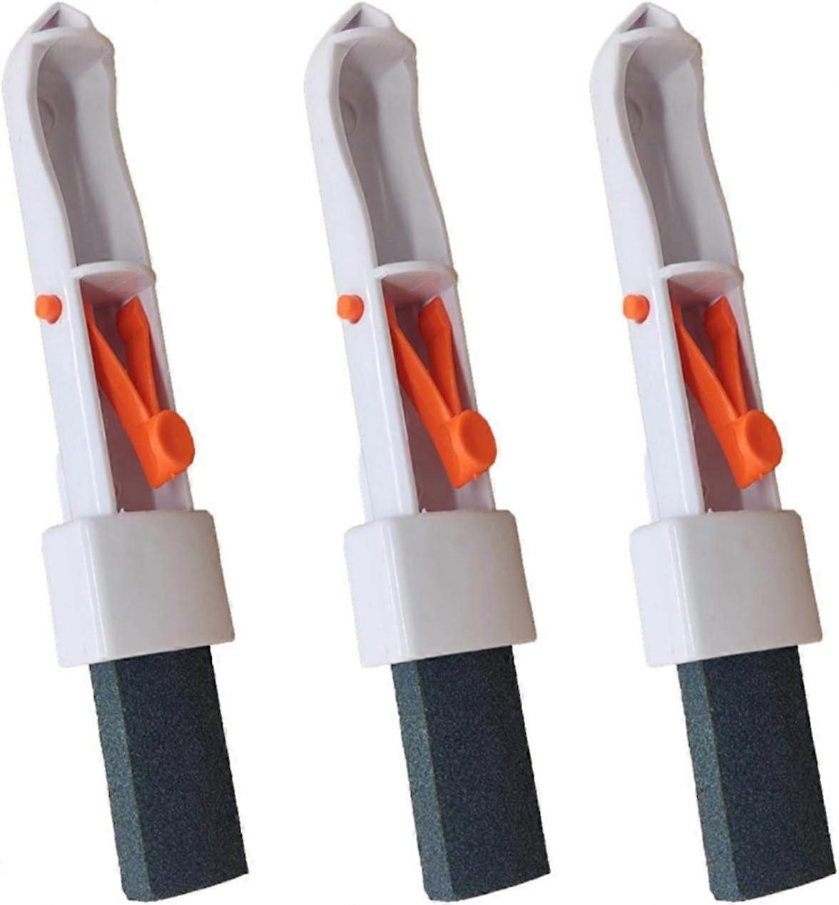 Set of 3 Pool Cleaning Pumice Stones with Sturdy Handle and Clip ZeGoods