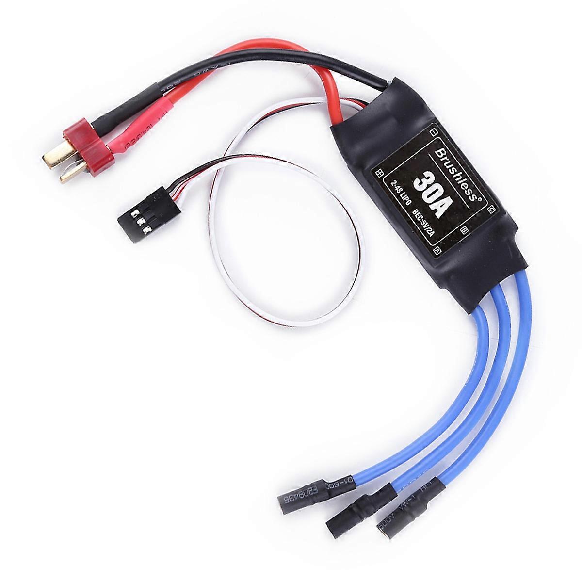 XXD Brushless 30A ESC 2-4S Electric Speed Controller with 5V 2A BEC for RC Multicopter Helicopter Ai