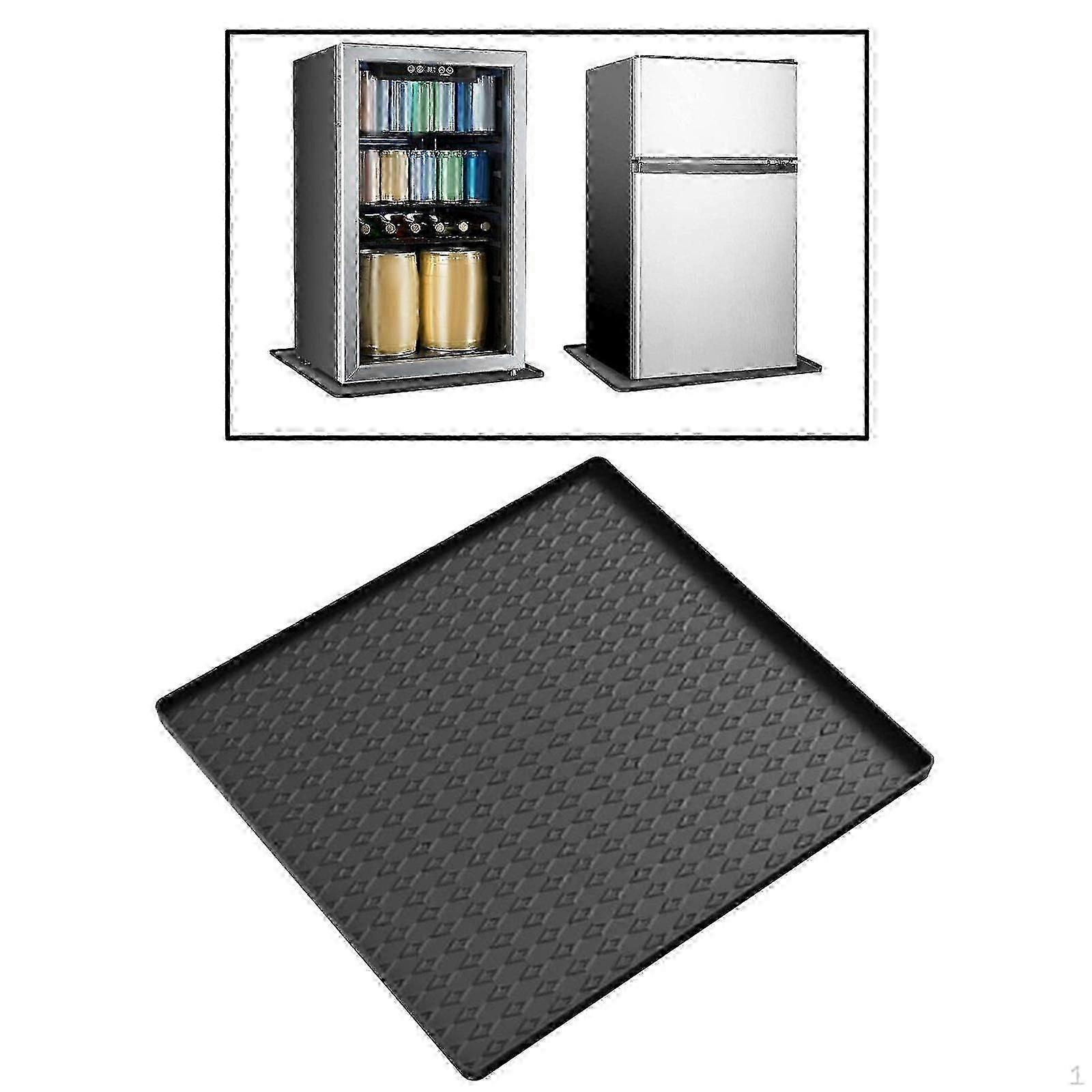 Cover for Washing Machine, Protective Pad with Raised Edges, Refrigerator Floor Mat