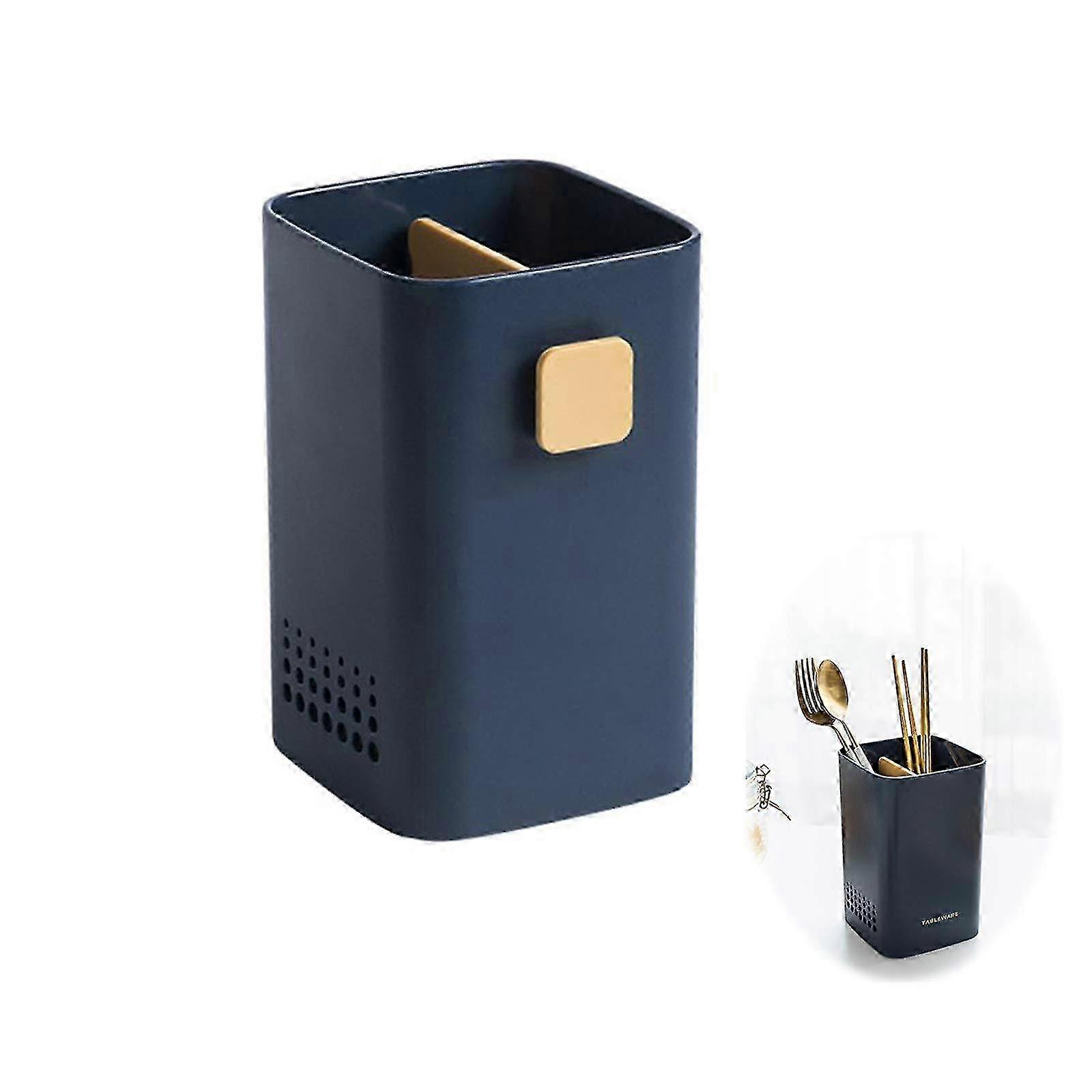 多目的ドレンチョップスティックホルダー、デュアルベント、カトラリー収納ボックス