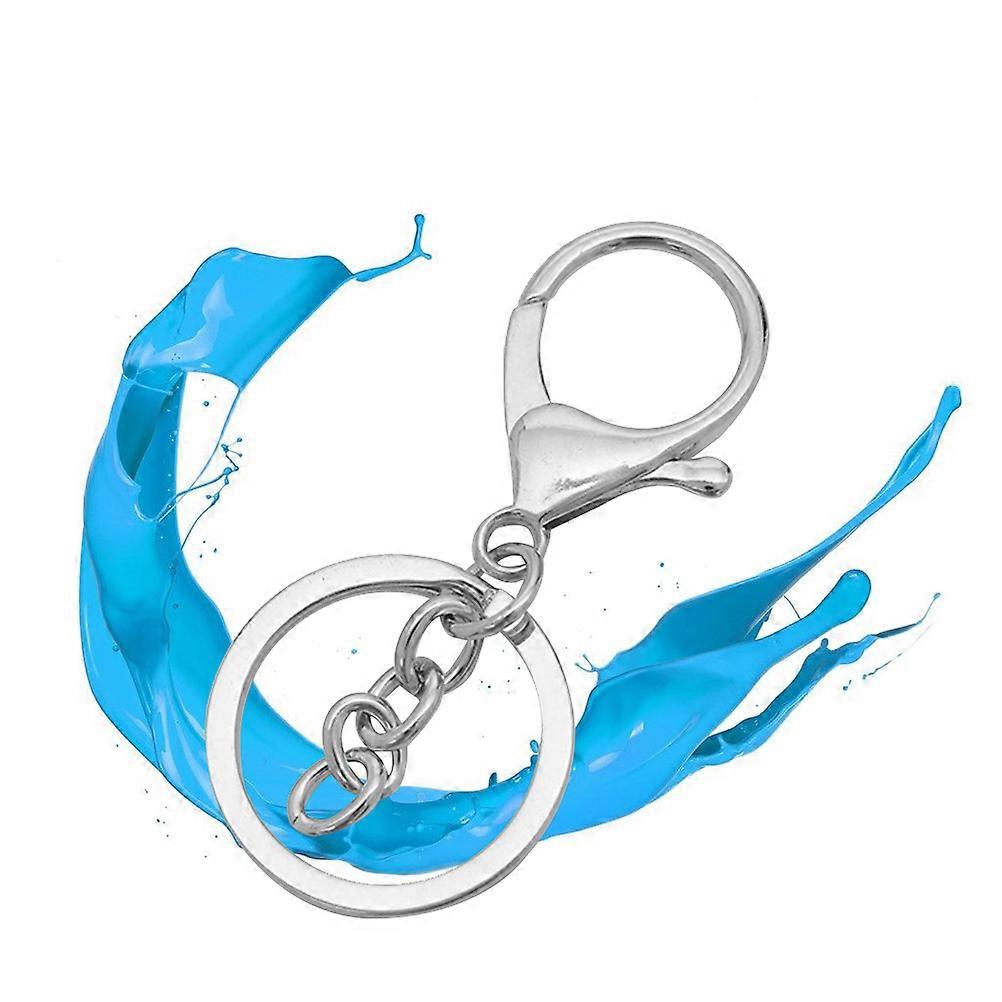 Keyring Chains Lobster Clasp Key Accessories High Strength 7 x 3 x 0.5cm 10Pcs