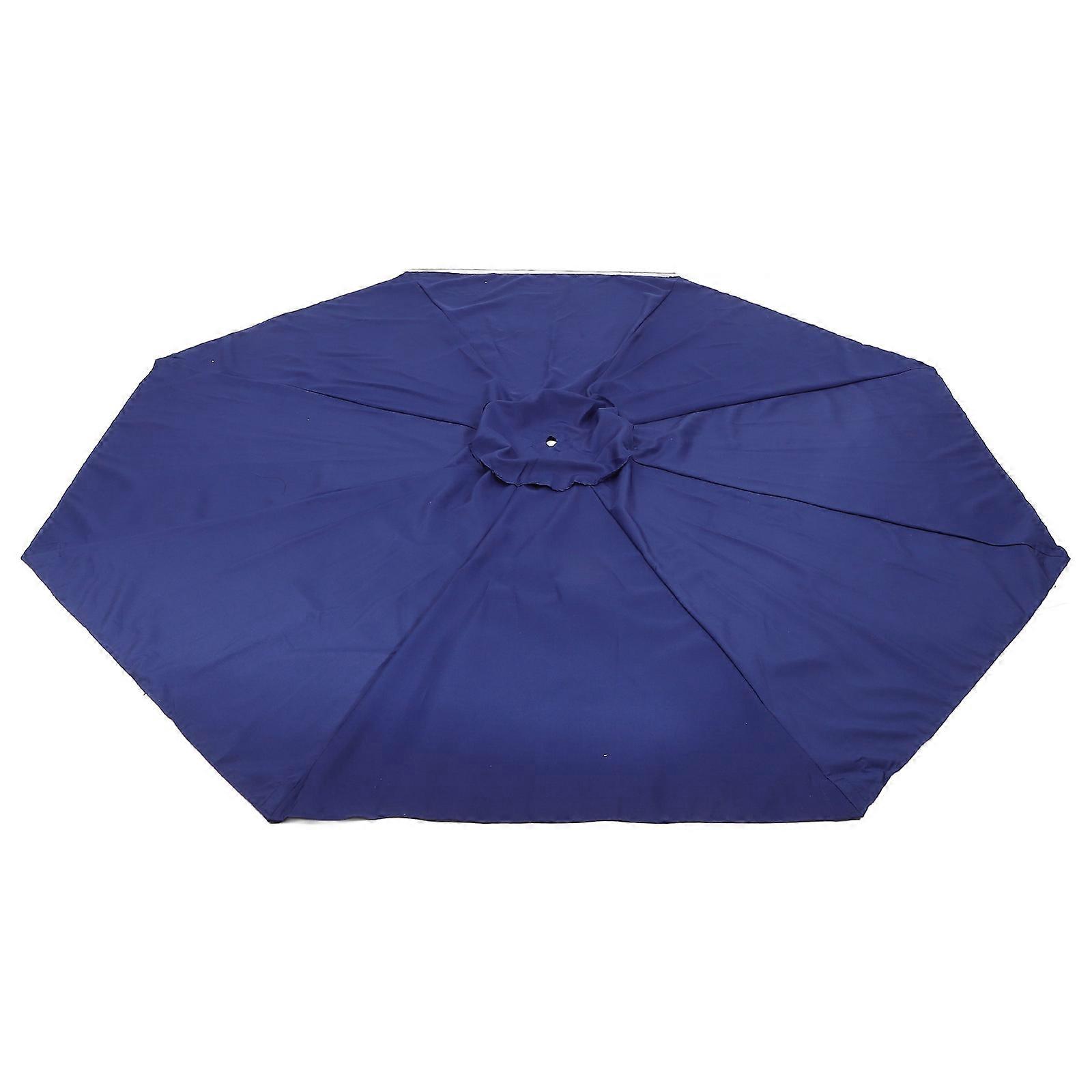 Patio Umbrella Fabric Replacement Khaki Yard Use Rain Protection 1Set