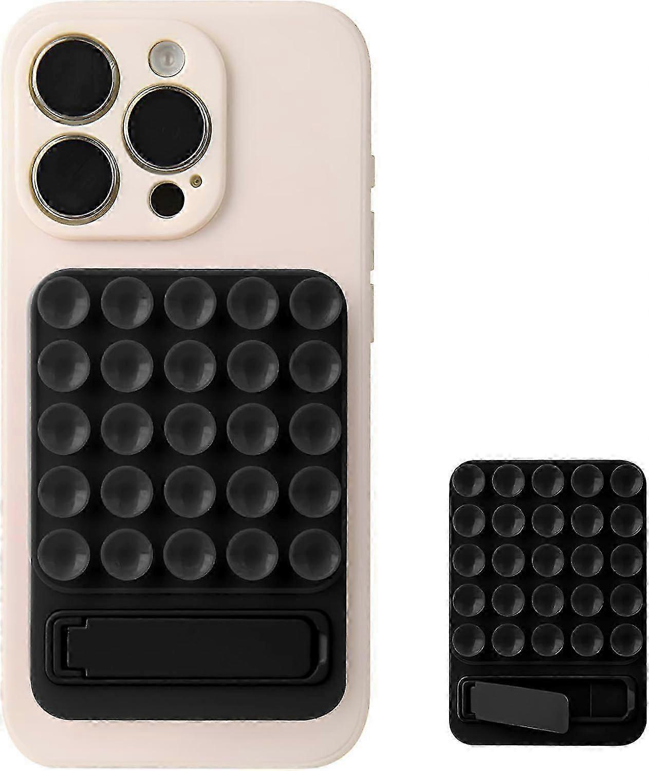2 in 1 Suction Cup Phone Mount,Hands-Free Sticky Phone Grip Mount,Multi-Purpose Phone Sticky Grip,Suction Phone Mount for Selfies and Video