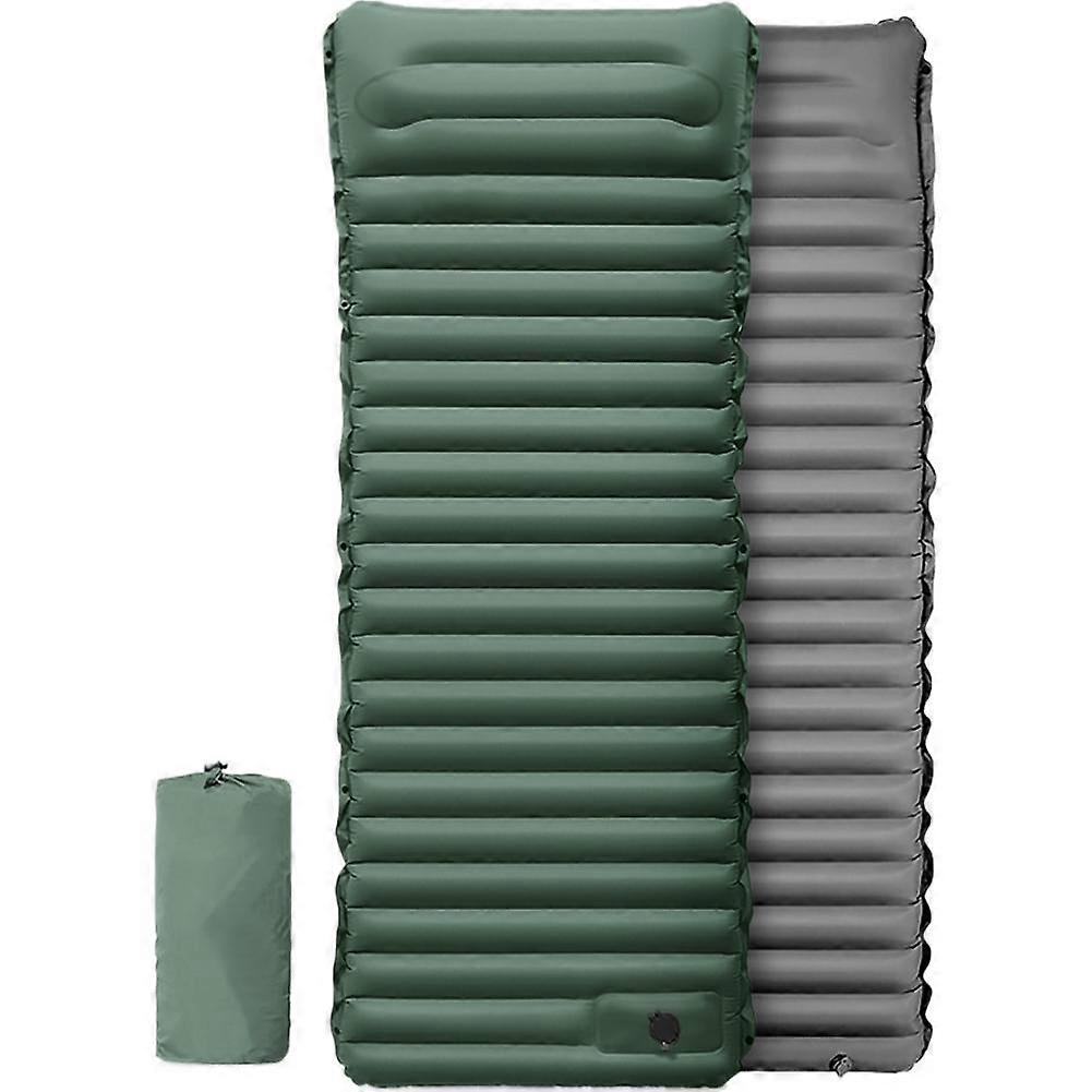 Camp Self Inflating Camping Mattress With Built-In Foot Pump