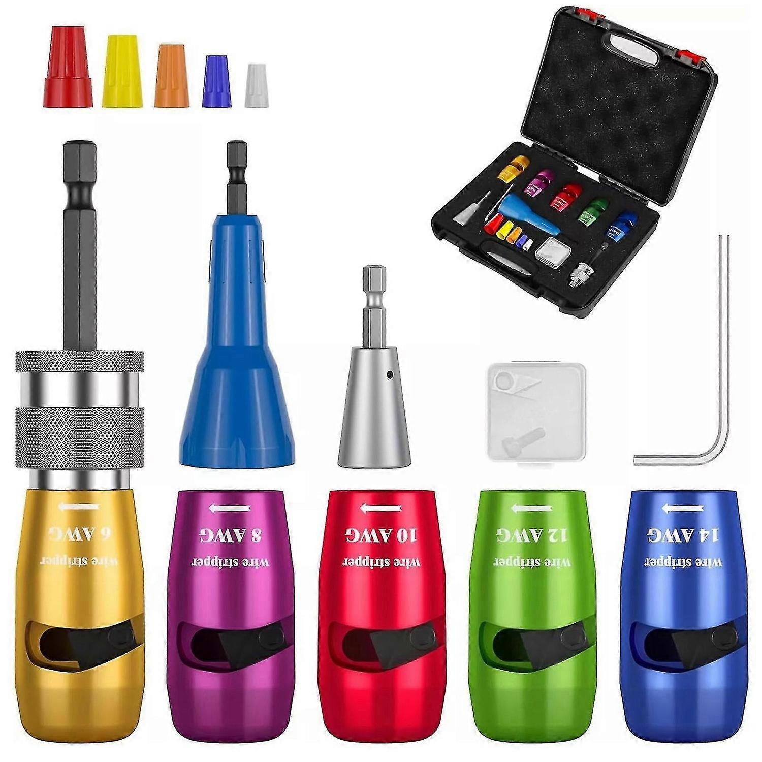 Wire Stripper for Drill Wire Stripping and Twisting Stripping Tool New