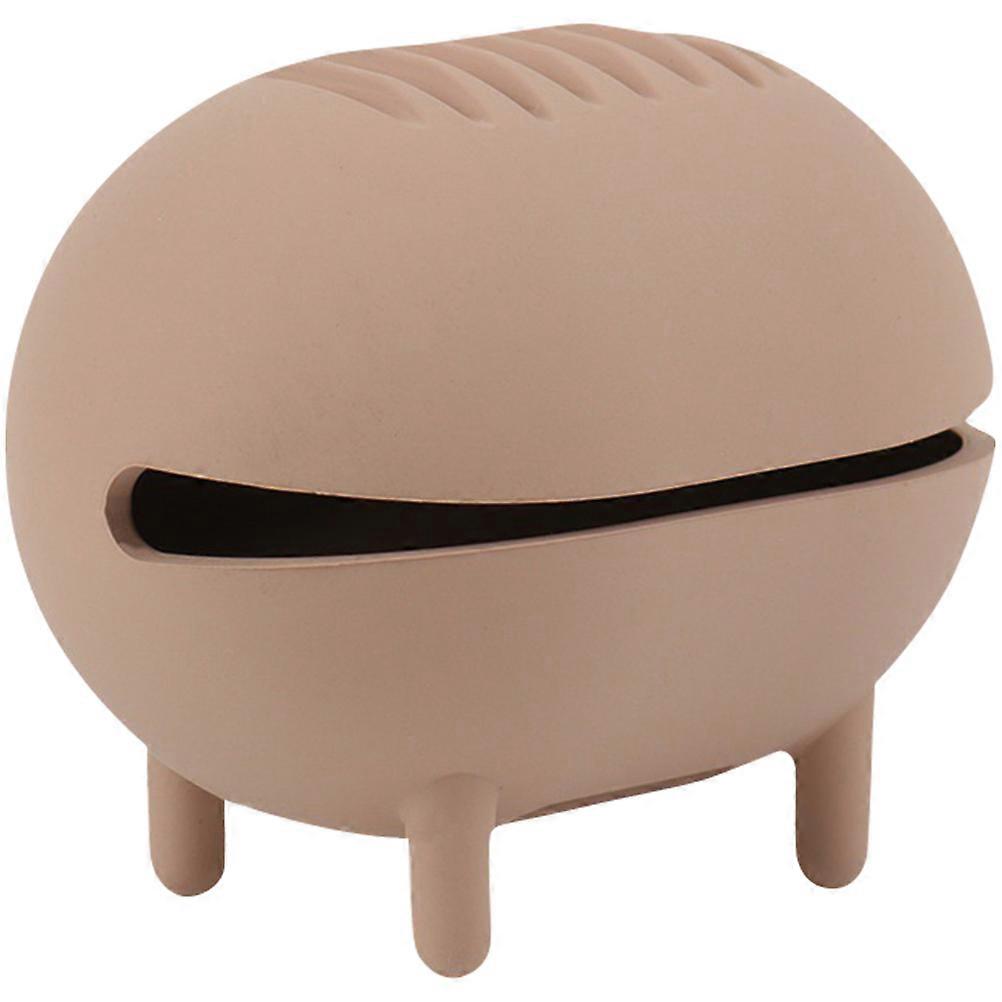 Silicone Powder Puff Box Ventilation Hole Design Home Use Storing For Powder Puff Rectangular Shape 7.5cm x 6.3cm 1Pcs