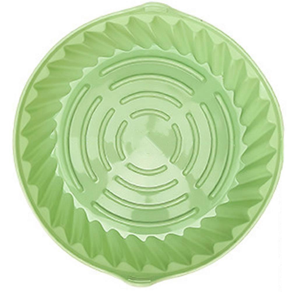 Reusable Air Fryer Silicone Mat, Non Stick Baking Liner, Heat Resistant Round Fryer Pad for Easy Cleaning Kitchen Accessory