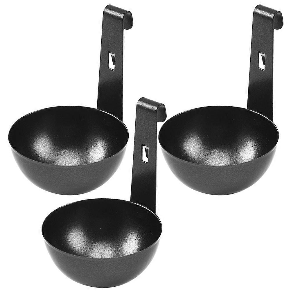 Egg Poacher Cup for Serving Noodles and Filtering Fried Foods 3Pcs Compact Design
