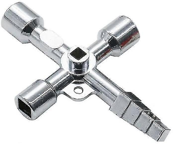 Universal Key With 5 Profiles, Pack Of 1 - Triangular Key, Square Key stcyv