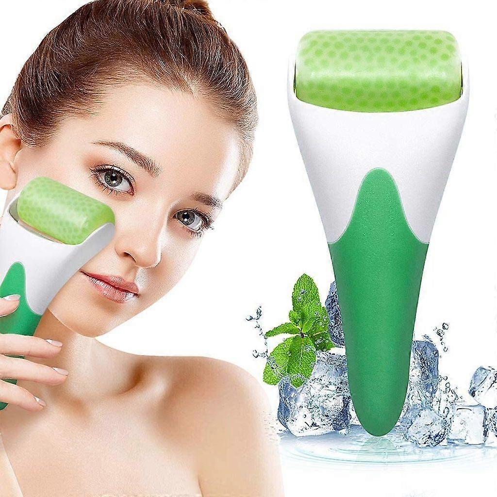 Rouleau à glace pour le soulagement des poches du visage et des yeux, rouleau de glace en gel froid masseur tmj, rouleau à glace pour le visage, soins de la peau, soulagement des maux de tête anti-rides