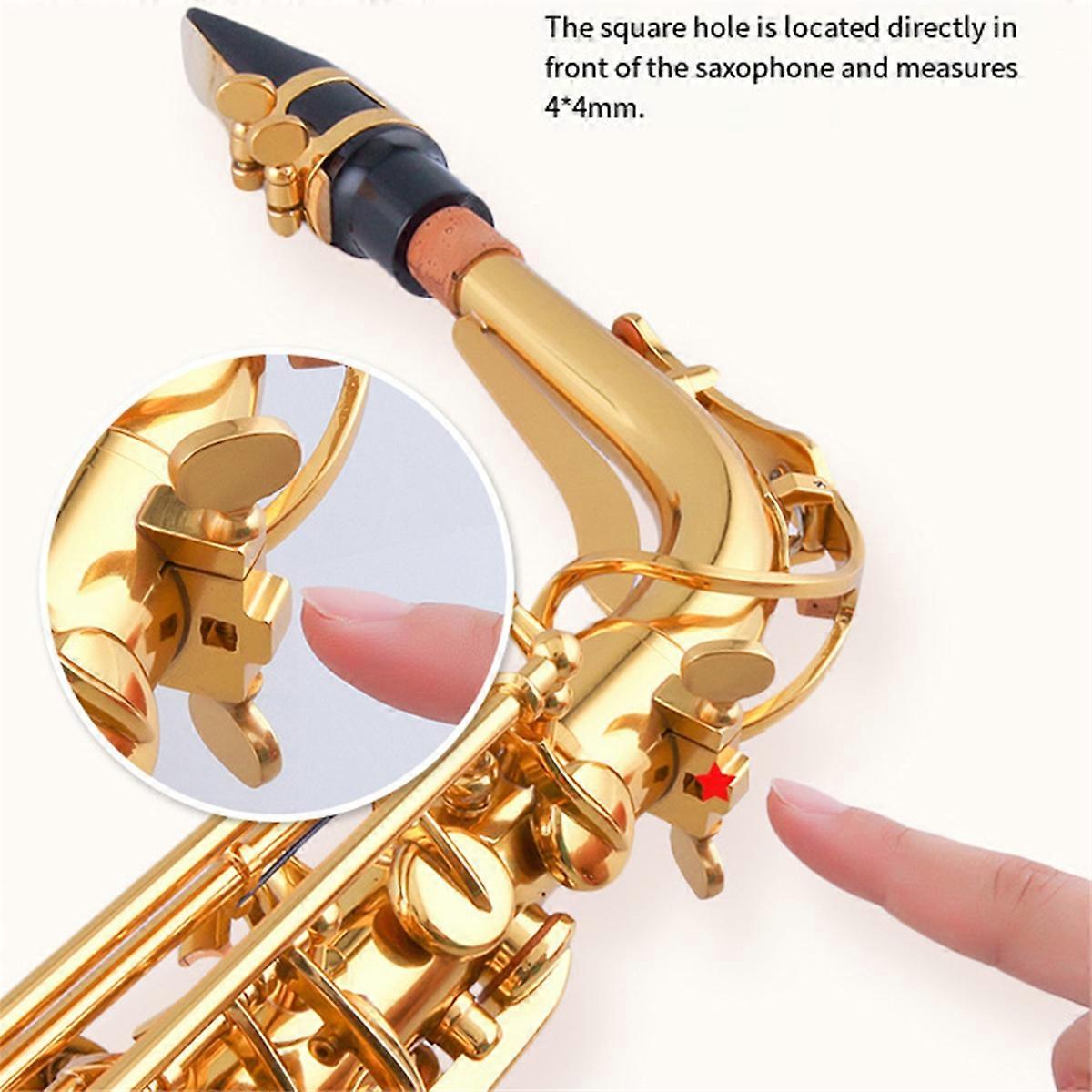 Adjustable Saxophone Microphone Clip Universal Holder Clamp Mount for Sax for Live Performances and