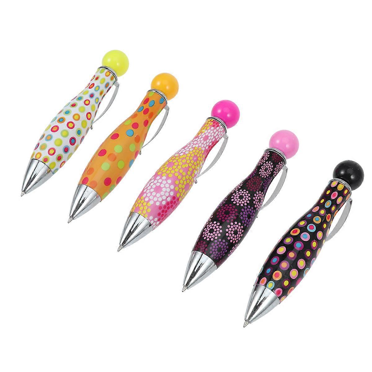 Smooth Writing Retractable Pen Multi Color For Home And School Use 10Pcs