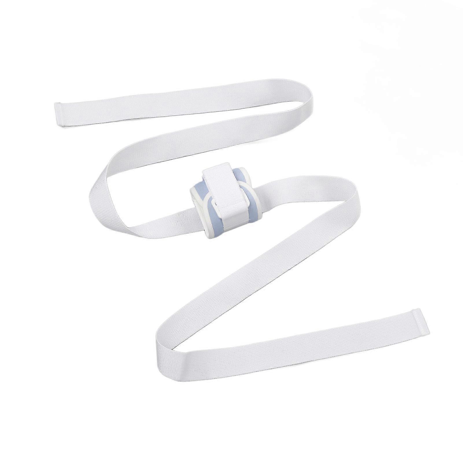 Bed Limb Holder Strap Prevent Self Injury Hook Loop Fasteners Hand Ankle Restraint Belt for Patients Blue L