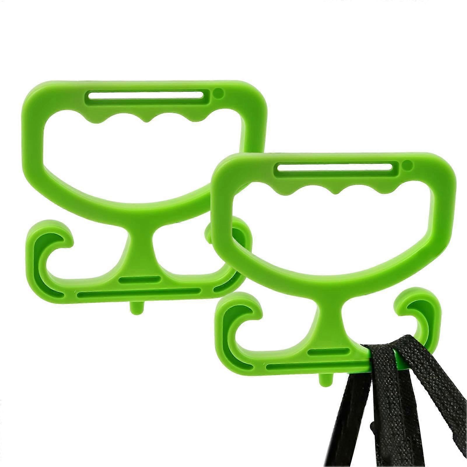 Bag Carrier for Shopping Bags and Food - 2 Anti-Slip Handles, Ergonomic Design, Holds up to 100 lbs, Reusable