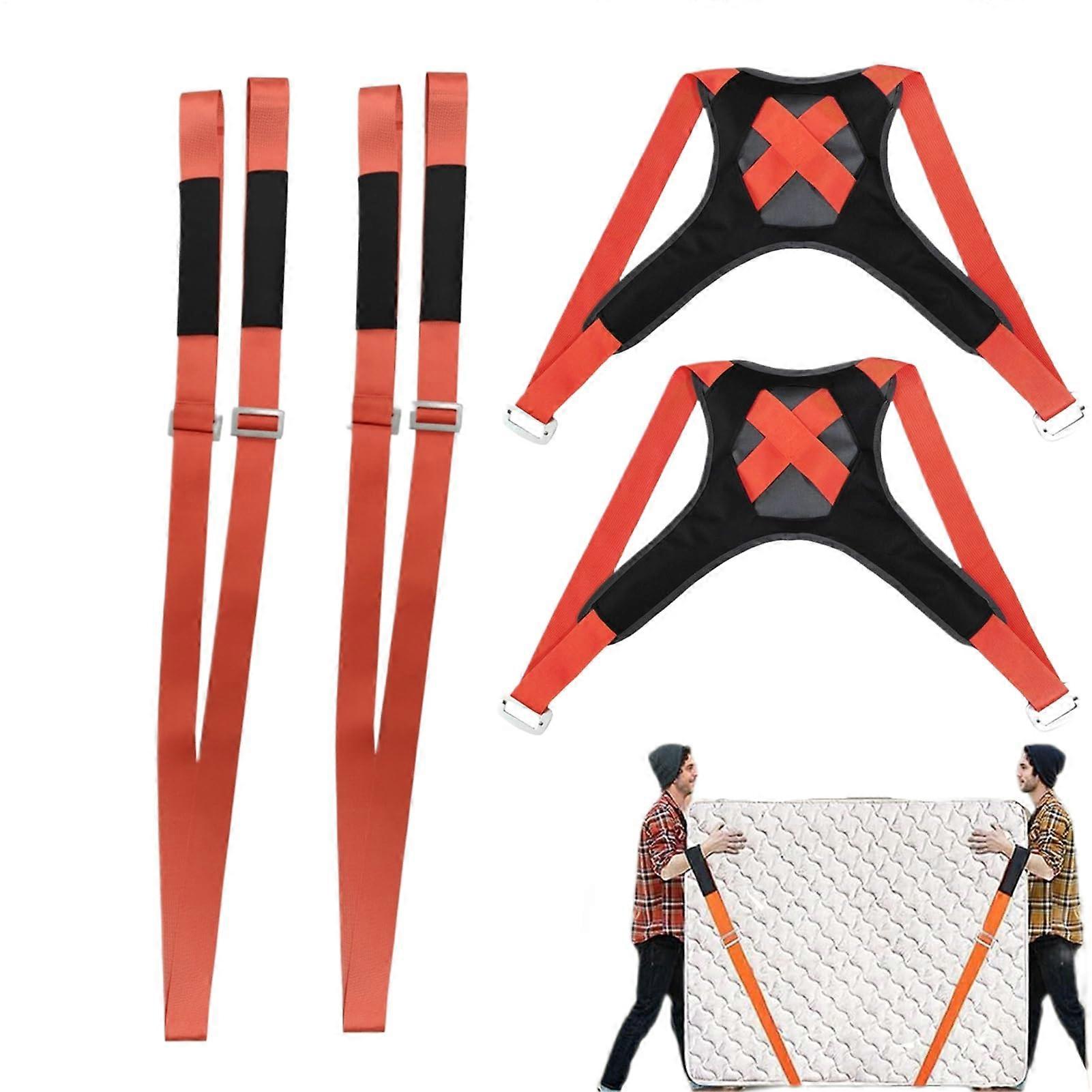 Furniture Moving Straps For Two Person Lifting, Forearm Harness, 880 Lbs Capacity