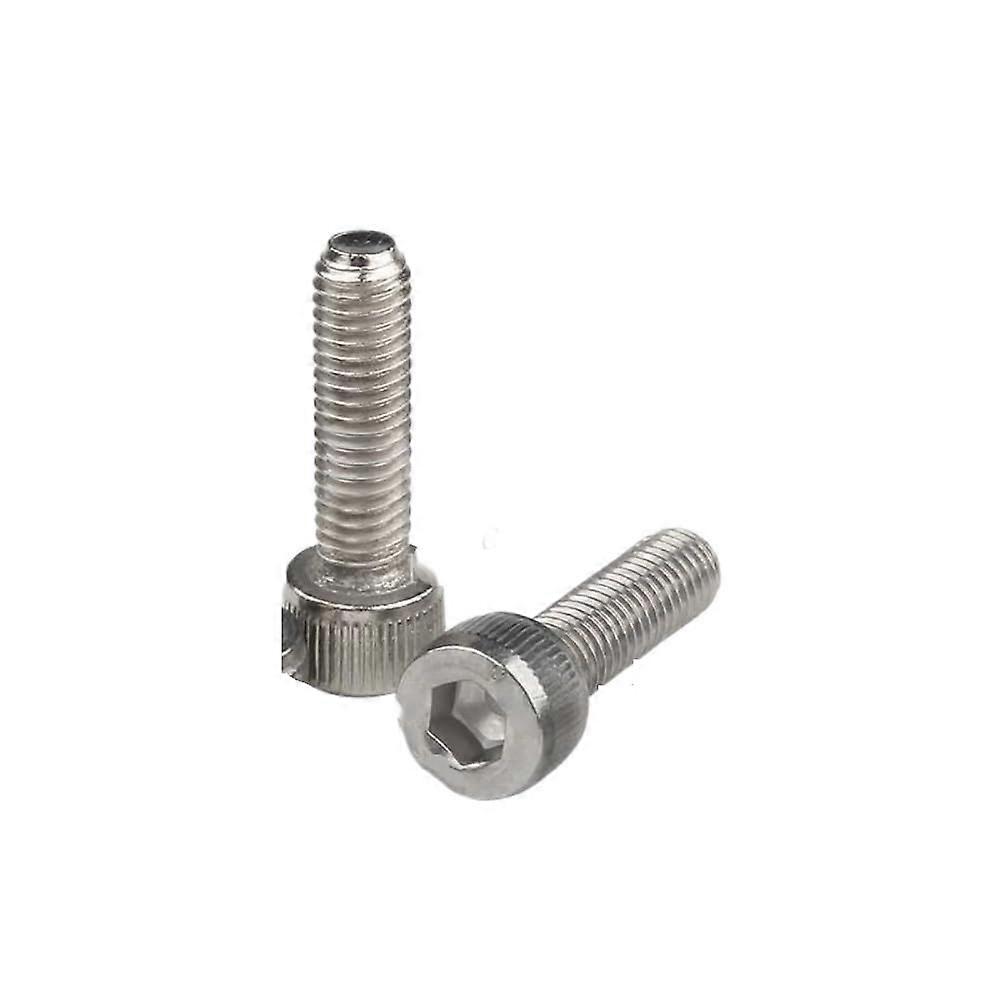 M2.5 M3 304 Stainless Steel Hex Socket Cap Screw Set, Inbus Screw (M3x70mm, 2 Pieces)