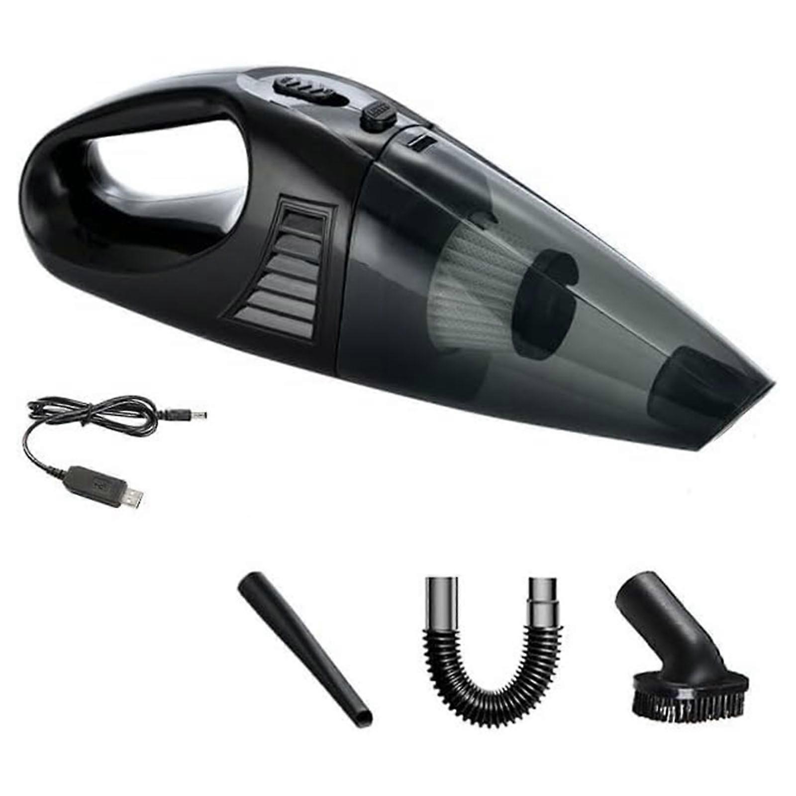 Rechargeable Handheld Vacuum Cleaner Cordless with High Suction Power Crevice Nozzle Vacuum Device for Car & Home Use Multicolor