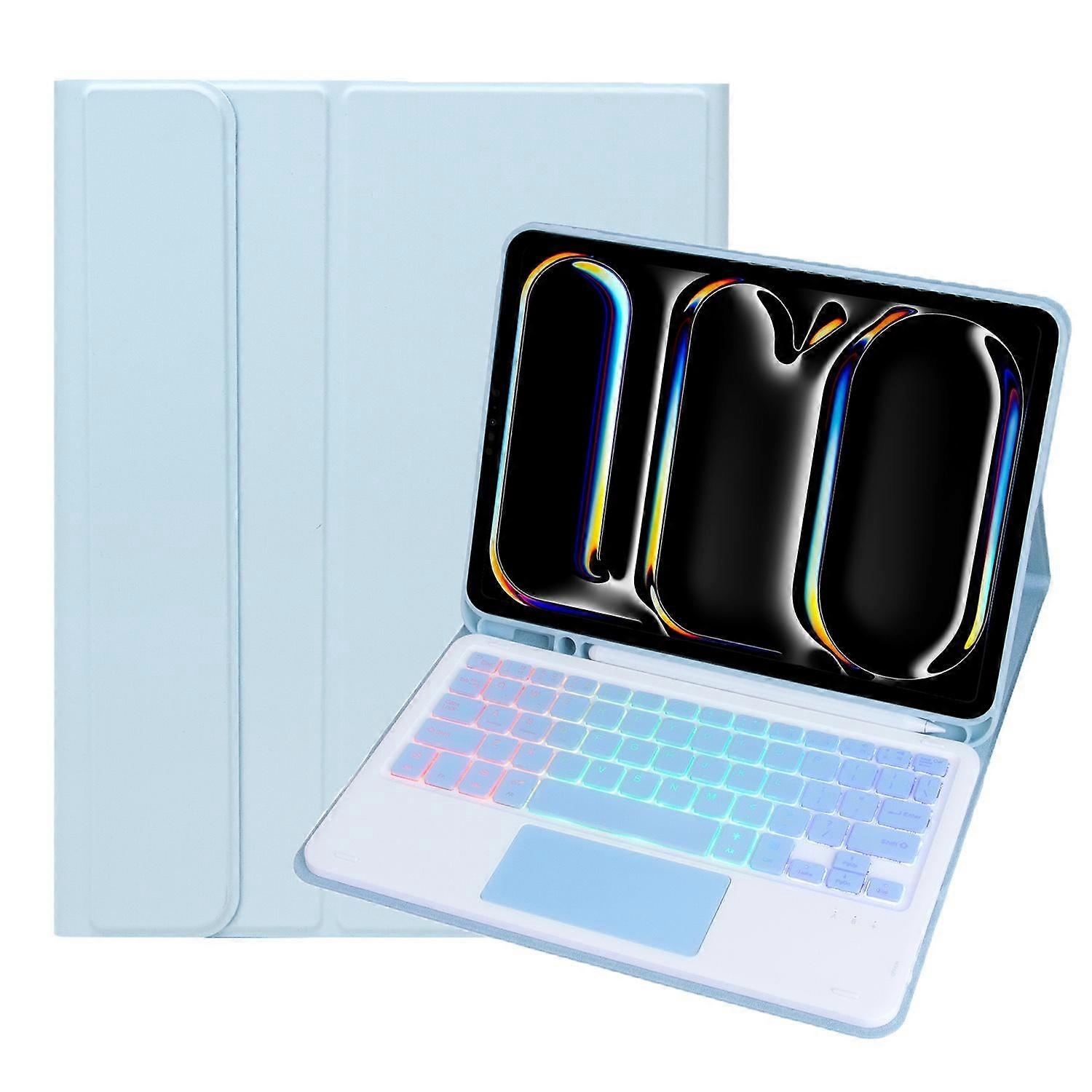 Bluetooth Touch Keyboard Tablet Case For iPad Pro 11 2024