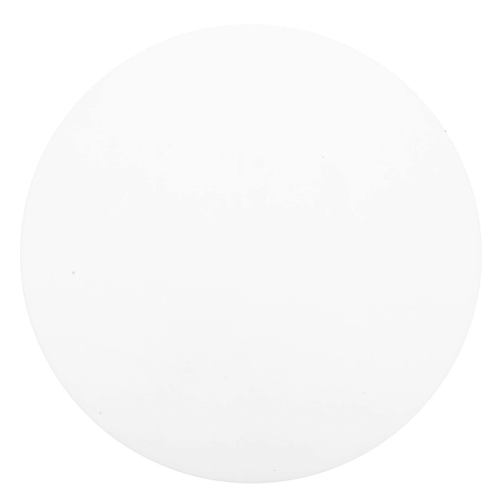 Diffuser Sheet For Lighting Round Acrylic Lampshade Glare Reduction Transparent 22.20X22.20X0.10CM Light Diffusion 1Pcs