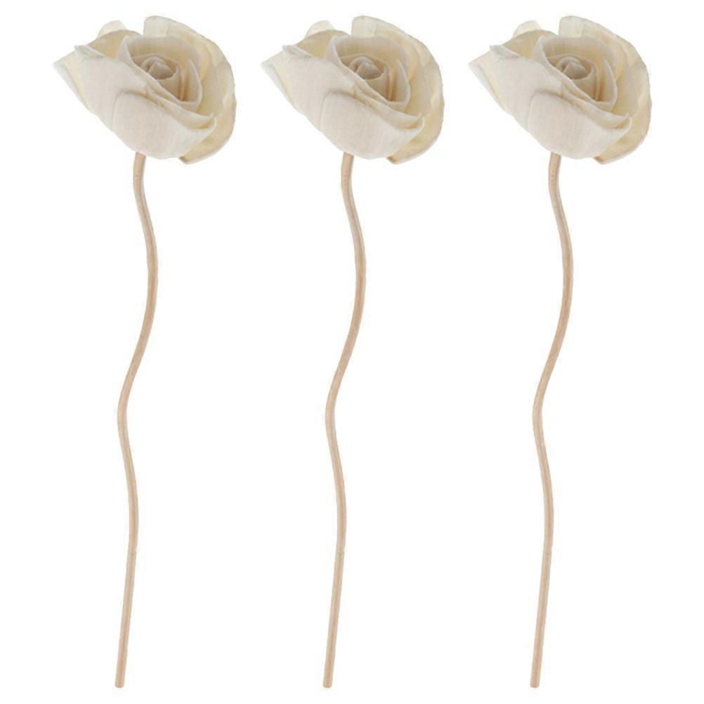 3Pcs Flower Reed Diffuser Sticks Diffuser Refills Essential Oil Diffuser Stick for SPA