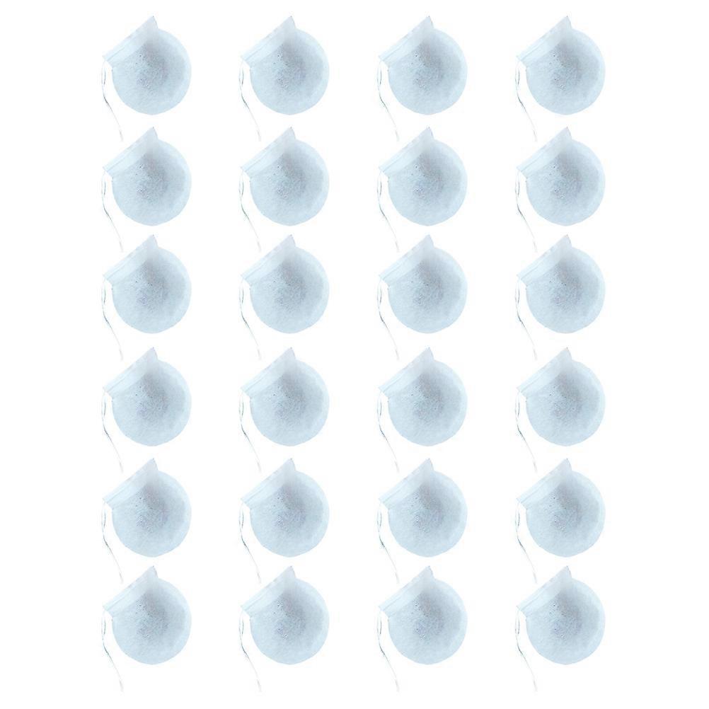 Tea Filters Drawstring Design Easy to Clean for Loose Leaf Tea Powder Daily Use 100Pcs