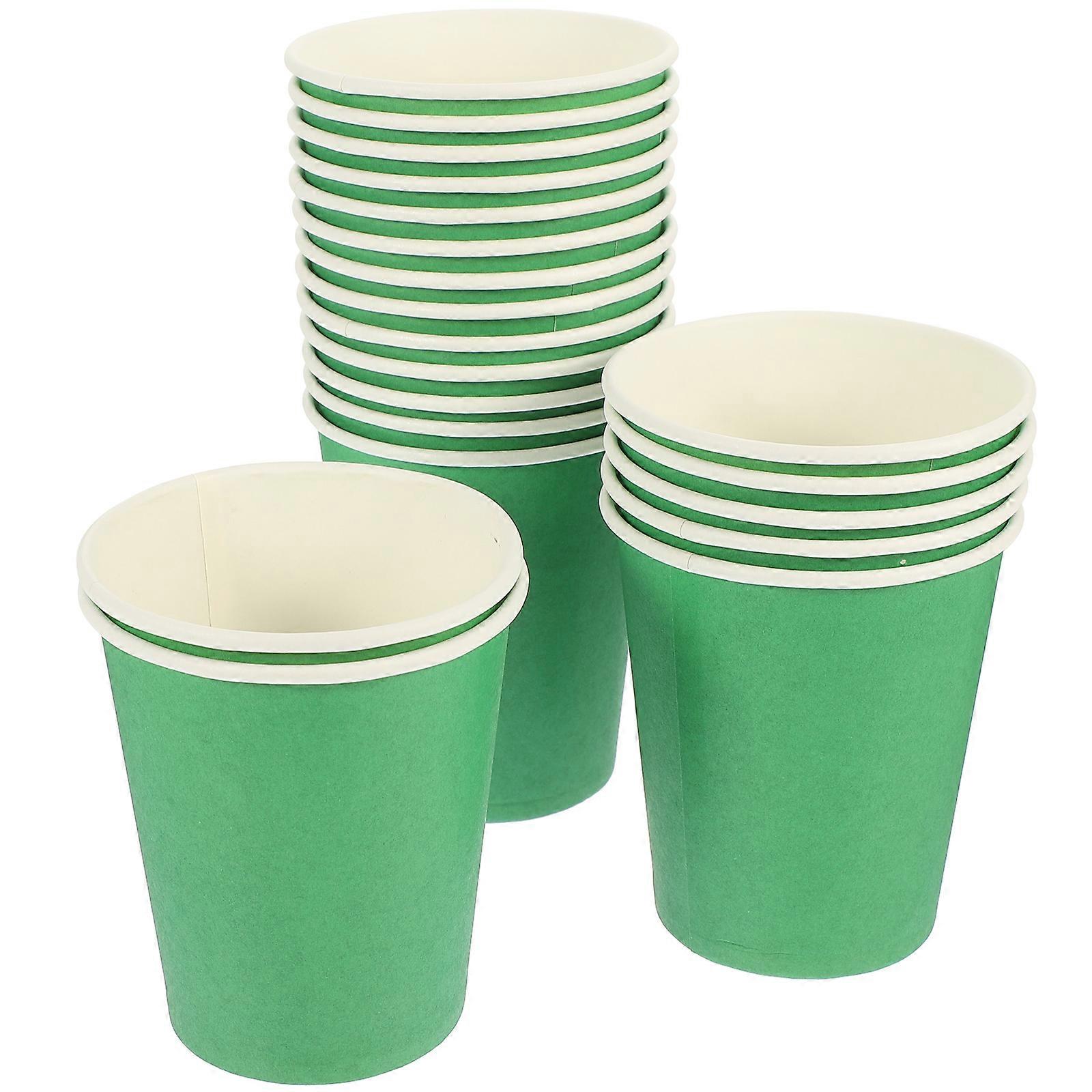 St Patrick's Day Cups for Cake Holding Lightweight Portable Practical singleuse Cups 50pcs