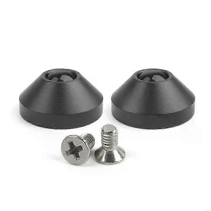 K32C 2Pcs Anodized Aluminum Cone Feet Alu Giving Screws Fit For Mechanical Keyboard