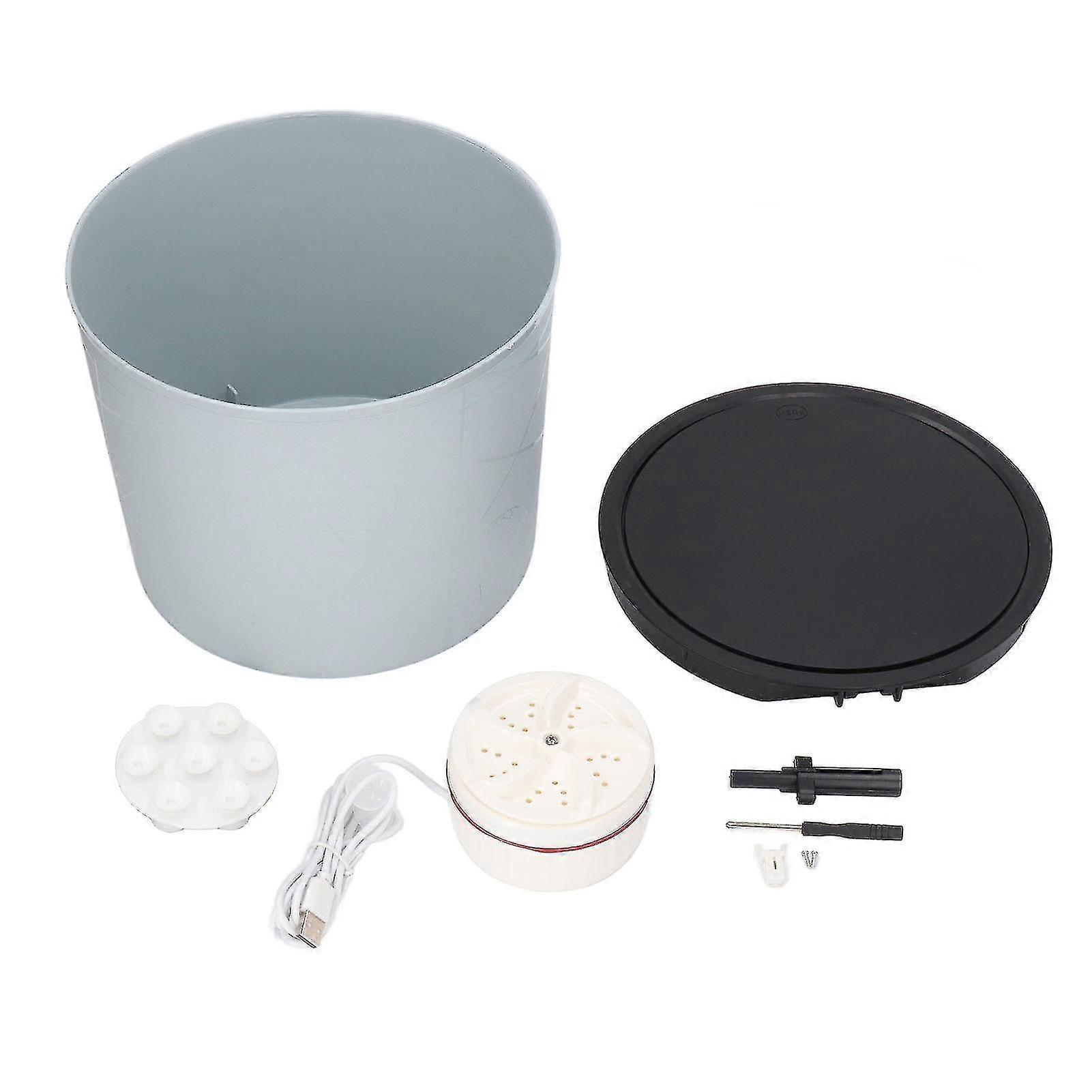 2025 Compact Travel Washer, Portable Washing Machine With Turbo Vibration Cleaner For Effortless On-The-Go Laundry