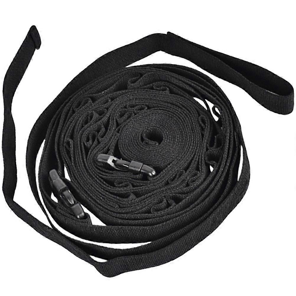 Lightweight Portable Clothesline Strap with Loops for Camping, Tent Storage, Outdoor Gear Hanging, and Laundry Drying