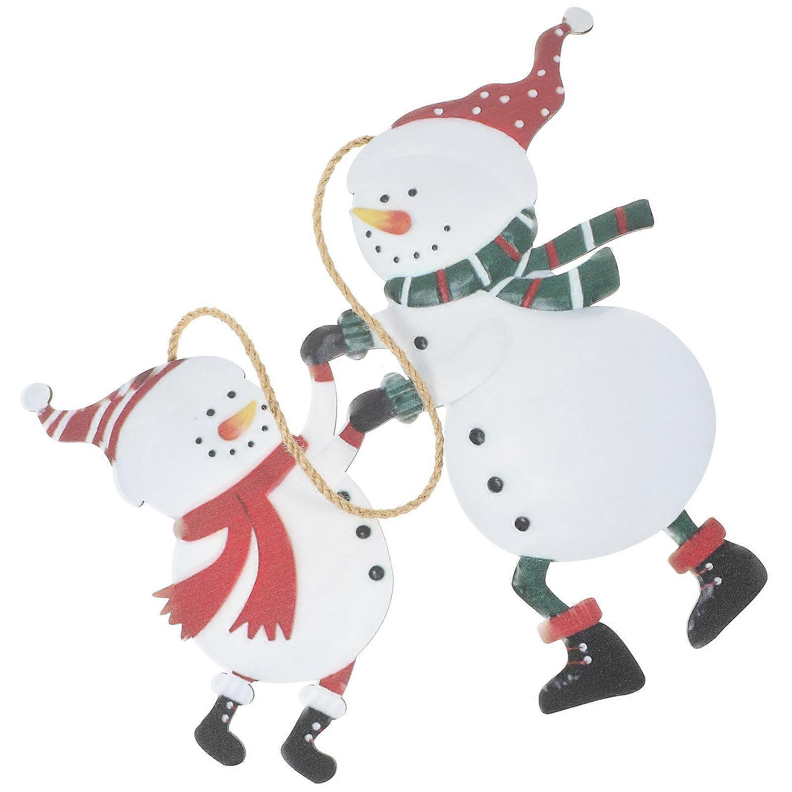 Front Door Holiday Decor Christmas Hanging Door Sign Multi Color Rectangular Shape 1Pack