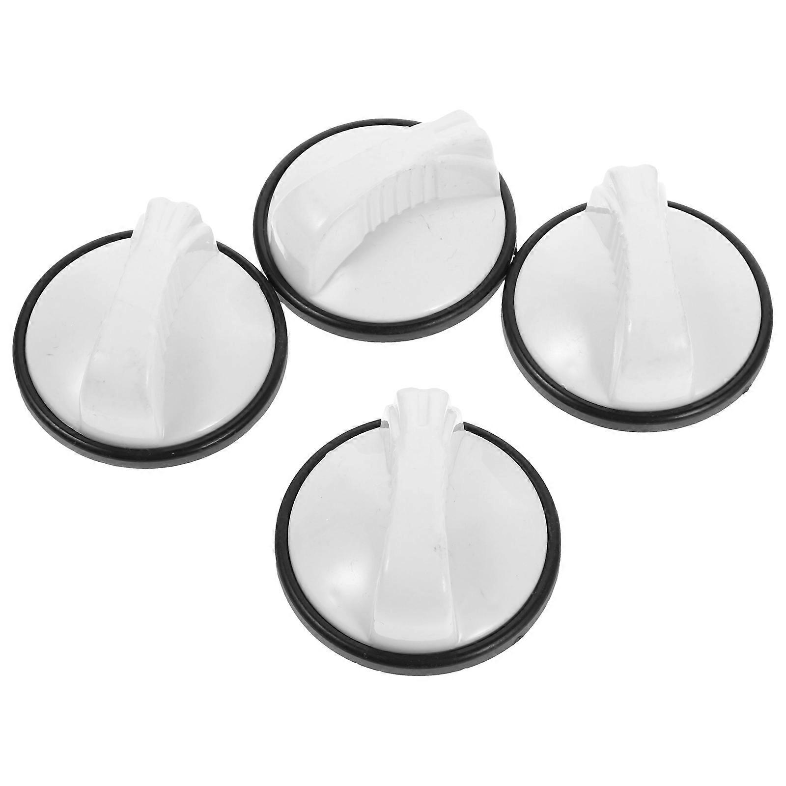 Washing Machine Timer Control Knob Replacement Part For Household Use 4.80X4.80X3.90CM White Round Universal Design