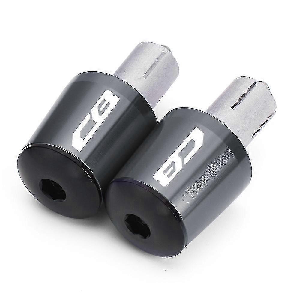 CNC grips for Honda CB series - handlebar end plugs motorcycle