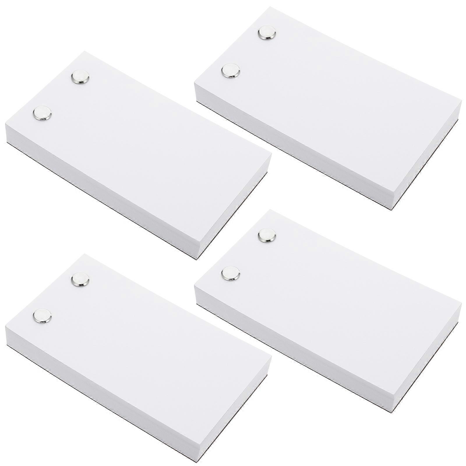 Schedule Planner Notebook Simple Design Rectangular Schedule Book Office Work Paper 6.5X11.5CM 4Pcs