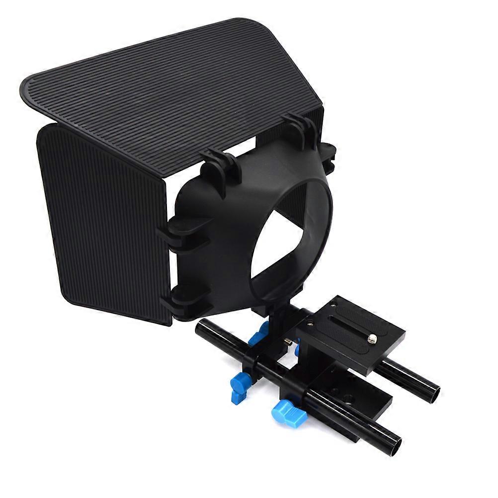 Camera Mount Guide Bracket For Videography 15mm Rail Rod Support System Black Approx 18 X 10 X 8cm 1Pcs